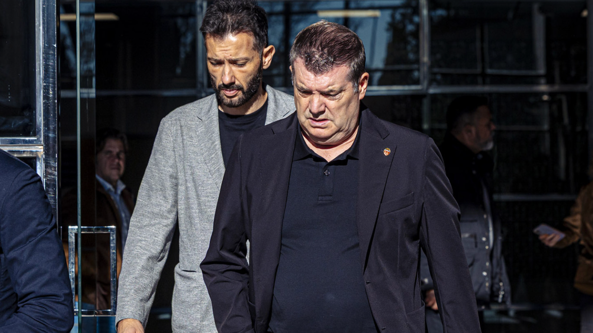 Ron Gourlay y Carlos Corberán