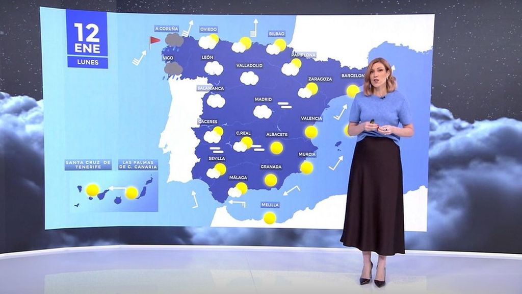 Un frente atlántico deja lluvias en Galicia, aunque aumentan las temperaturas en el resto de la Península: la previsión de la Aemet