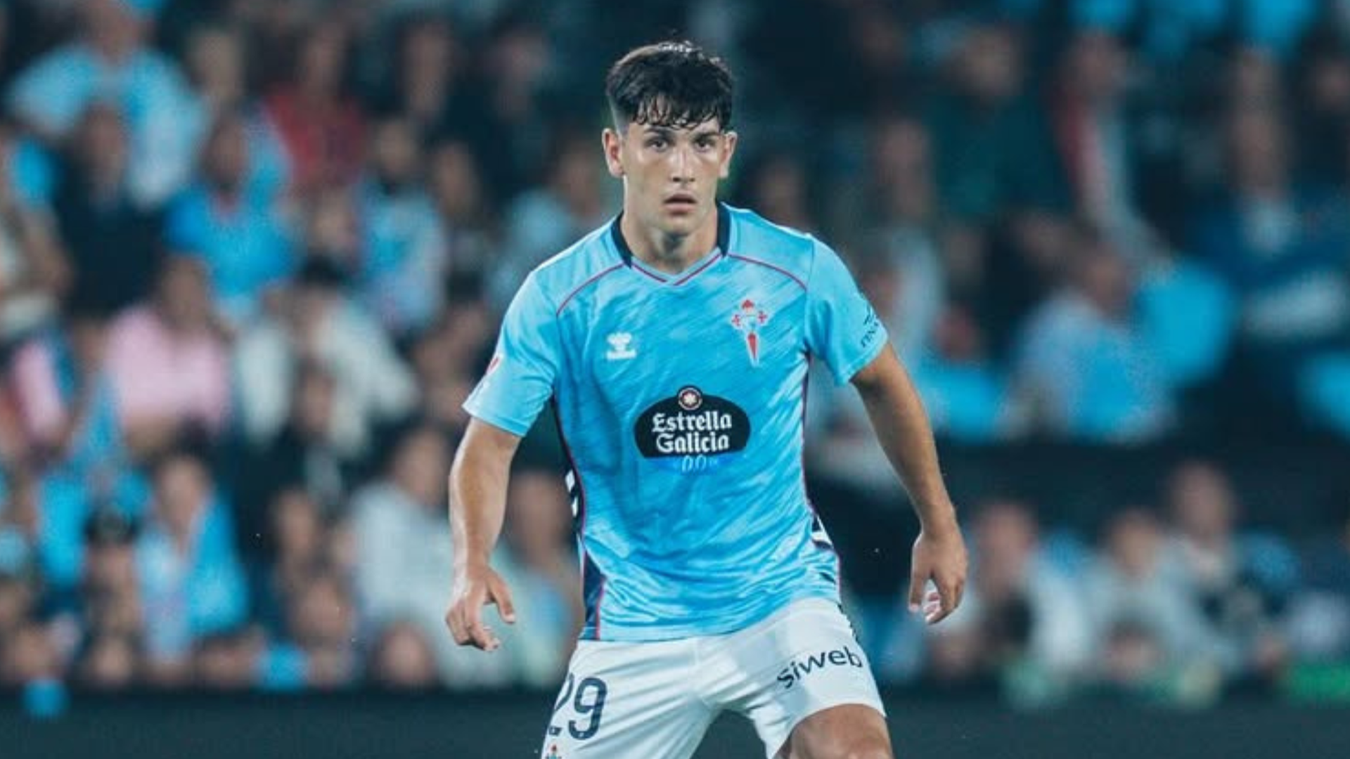 Yoel Lago con el Celta
