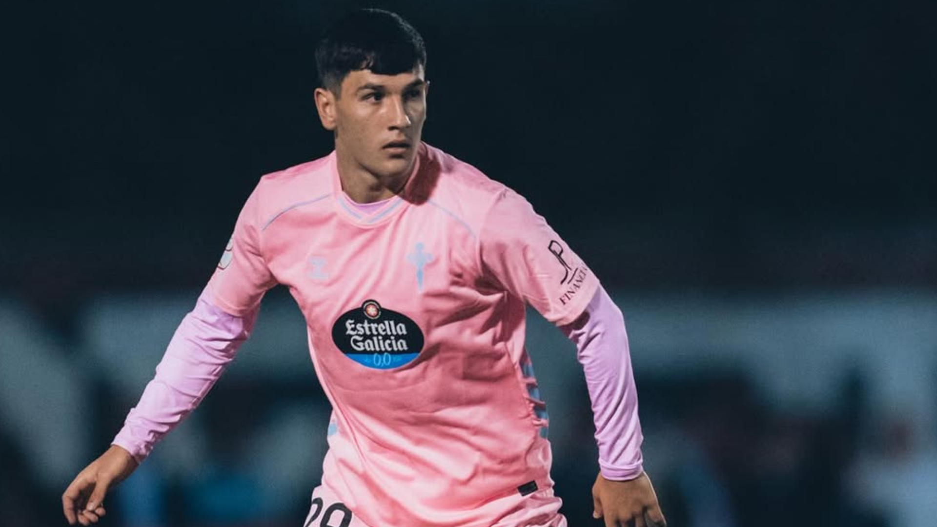 Yoel Lago con el Celta