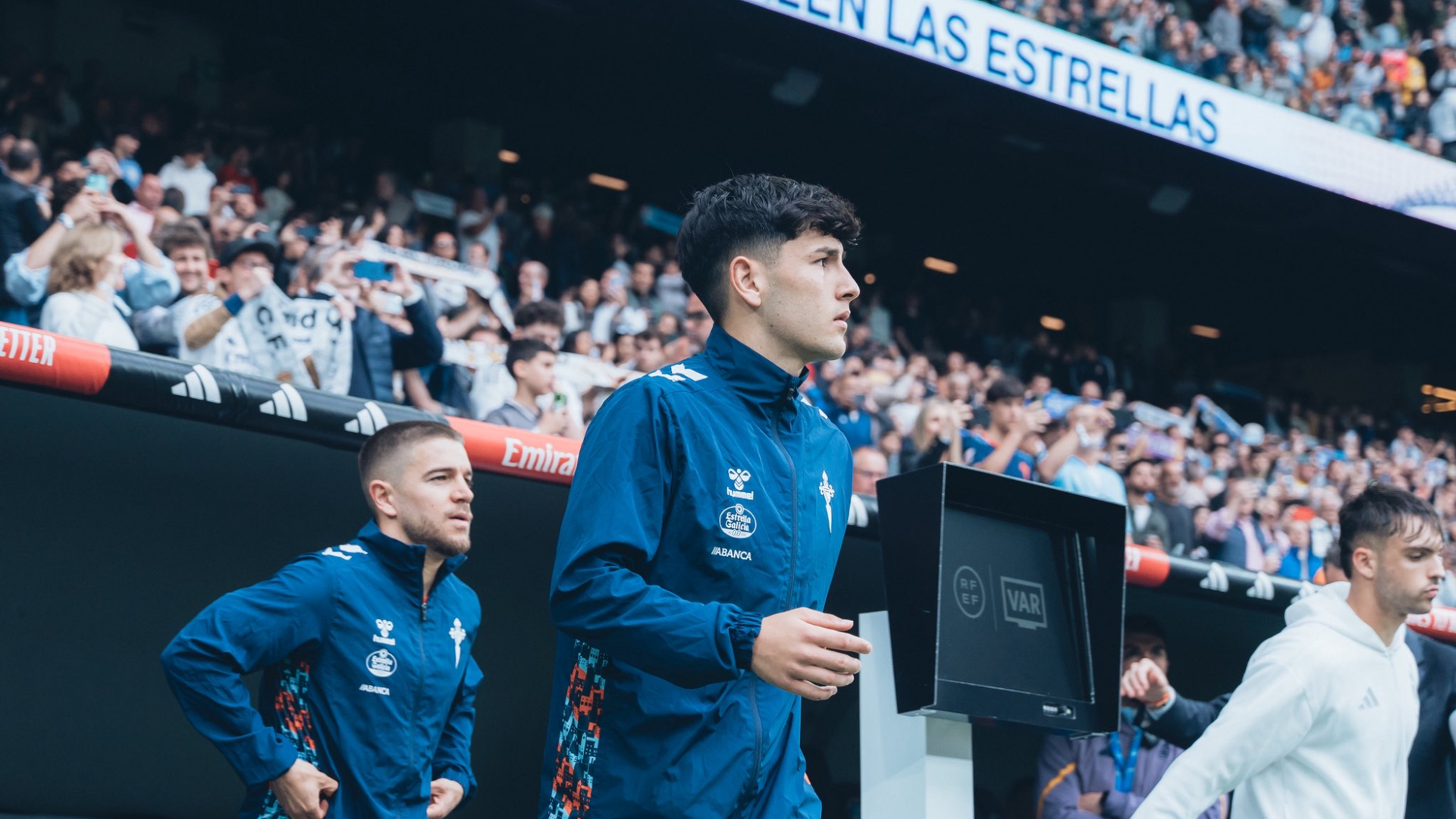 Yoel Lago en el Camp Nou