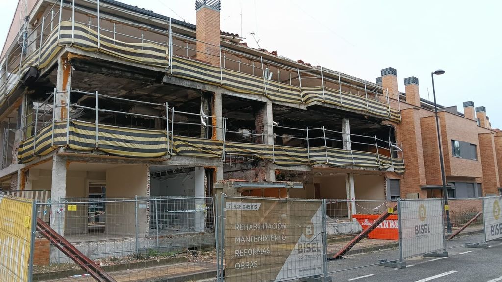 Noáin, un año de la explosión que dejó sin casa a 12 familias