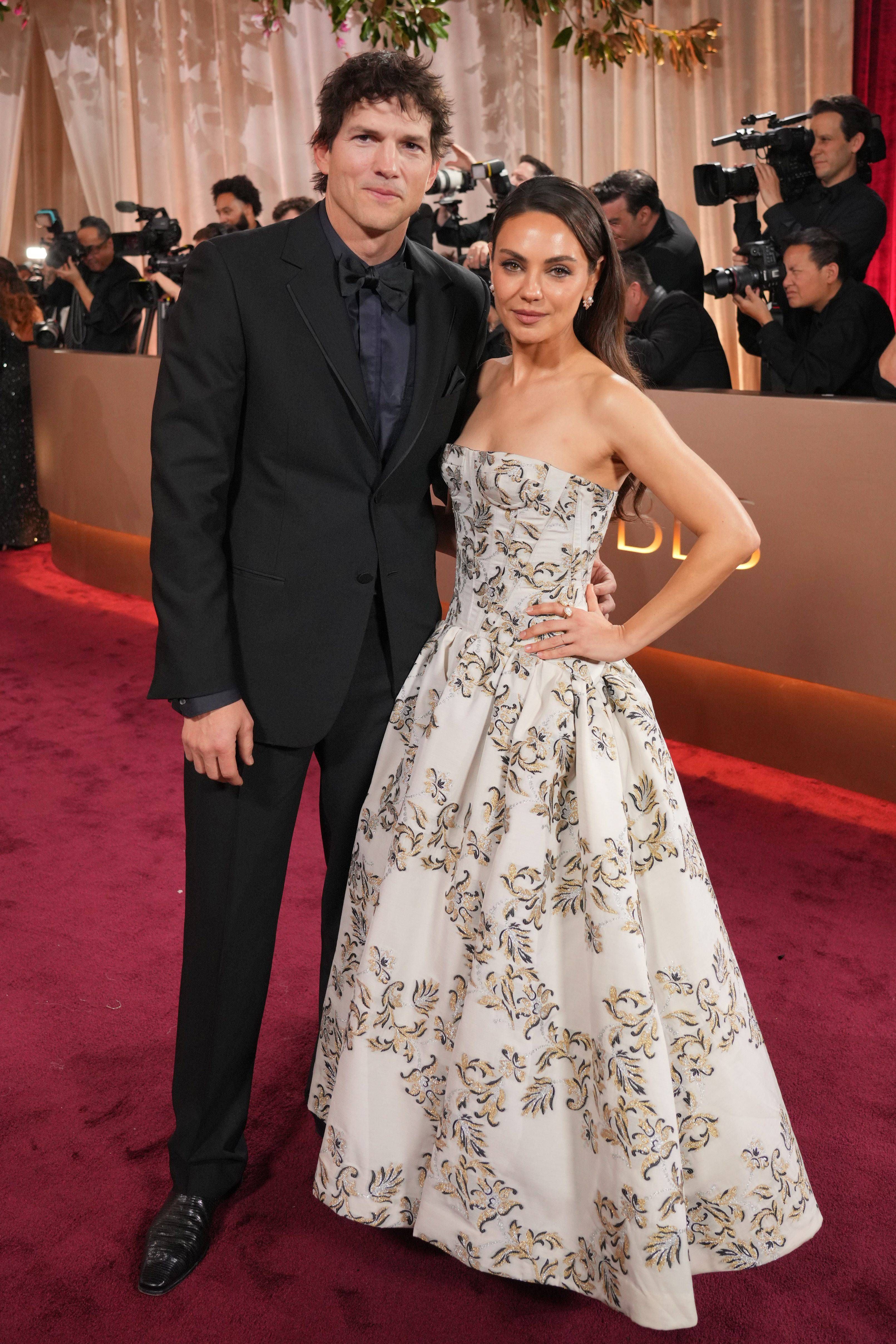 Ashton Kutcher y Mila Kunis