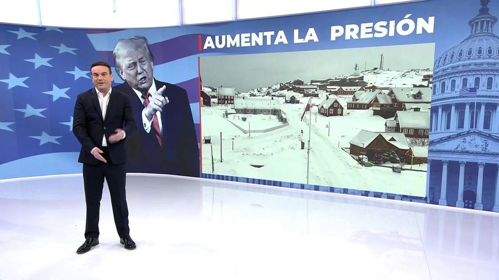 Donald Trump continúa con su amenaza de tomar Groenlandia