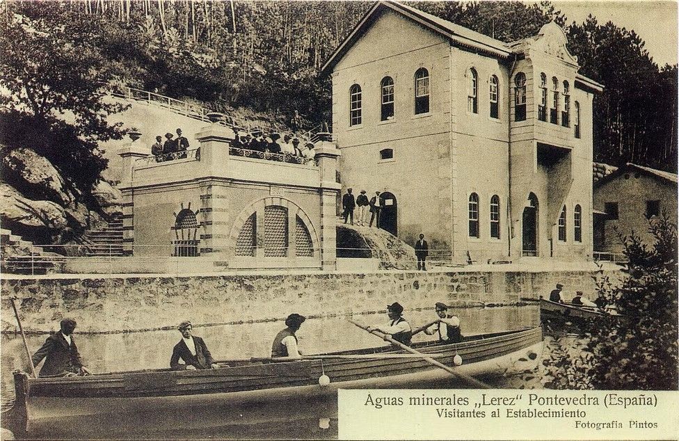 El antiguo Balneario del Lérez