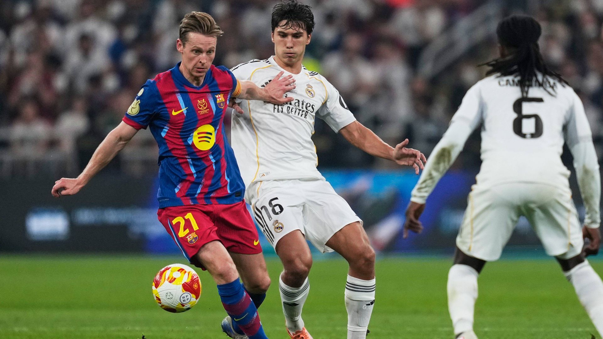 Frenkie de Jong en el Barça - Real Madrid