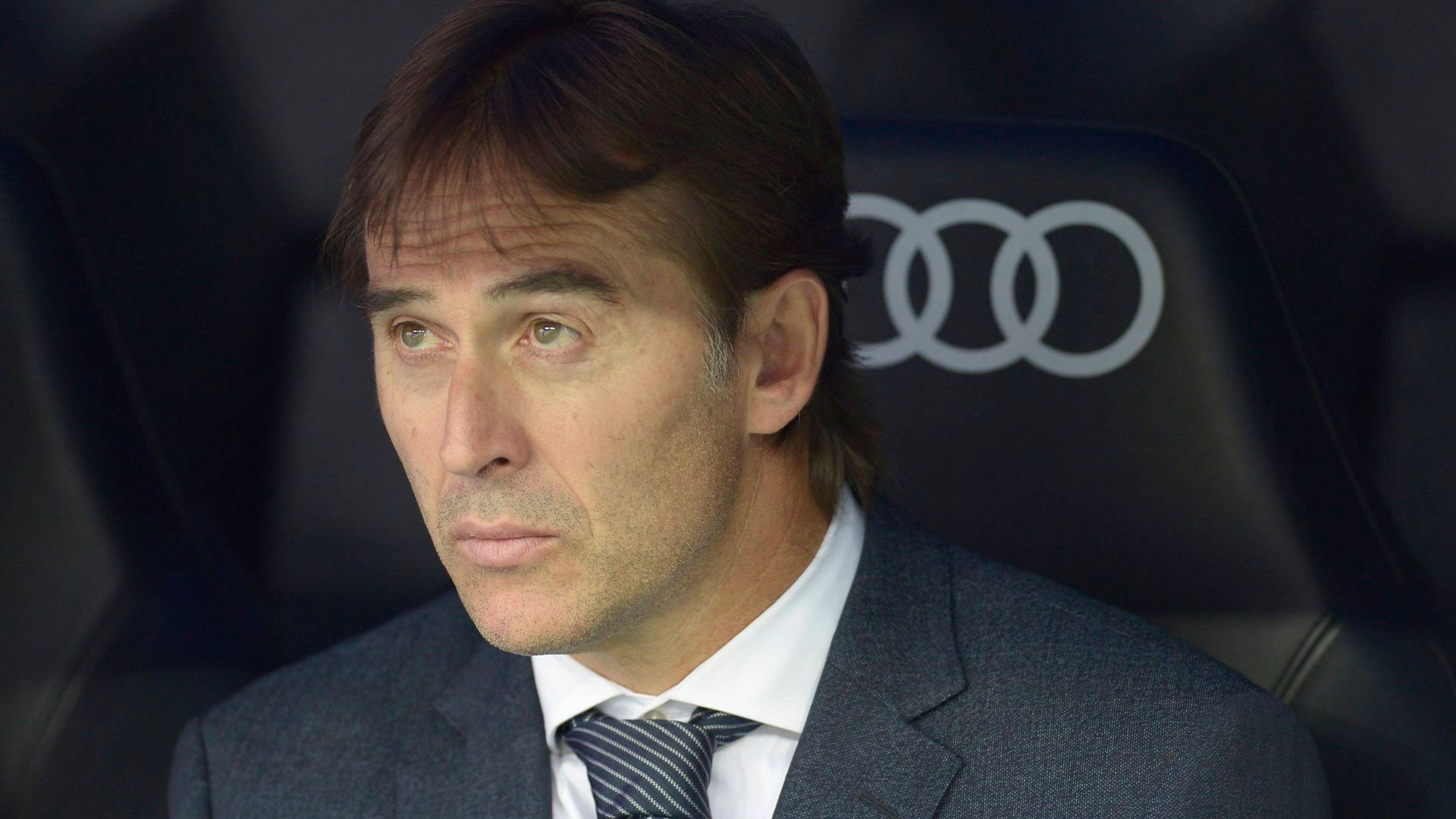 Julen Lopetegui como entrenador del Real Madrid