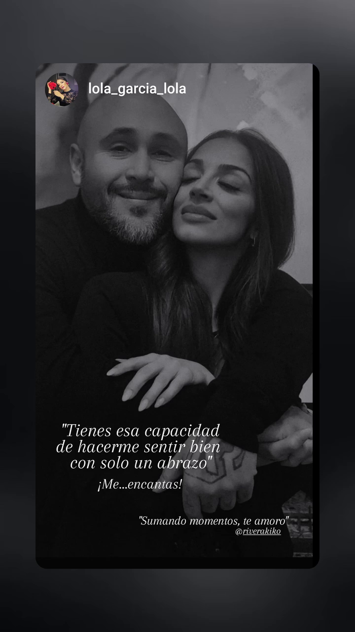 La respuesta en foto de Lola García a Kiko Rivera