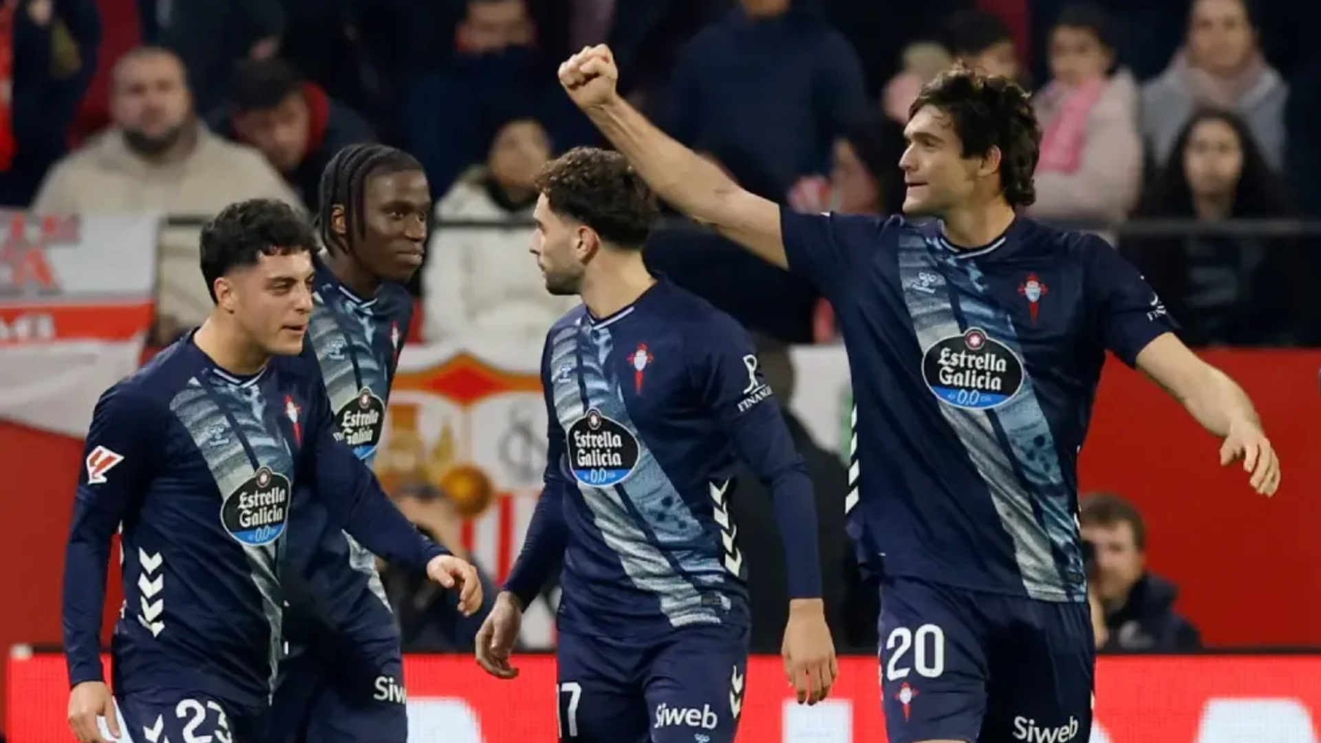 Marcos Alonso en el Sánchez-Pizjuán Marcos Alonso en el Sánchez-Pizjuán