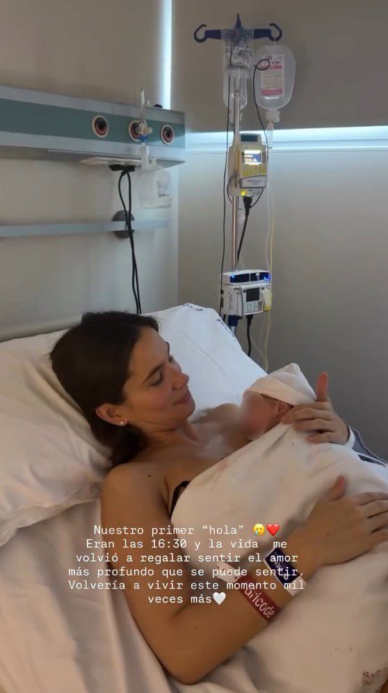 María Pombo con su hija Mariana