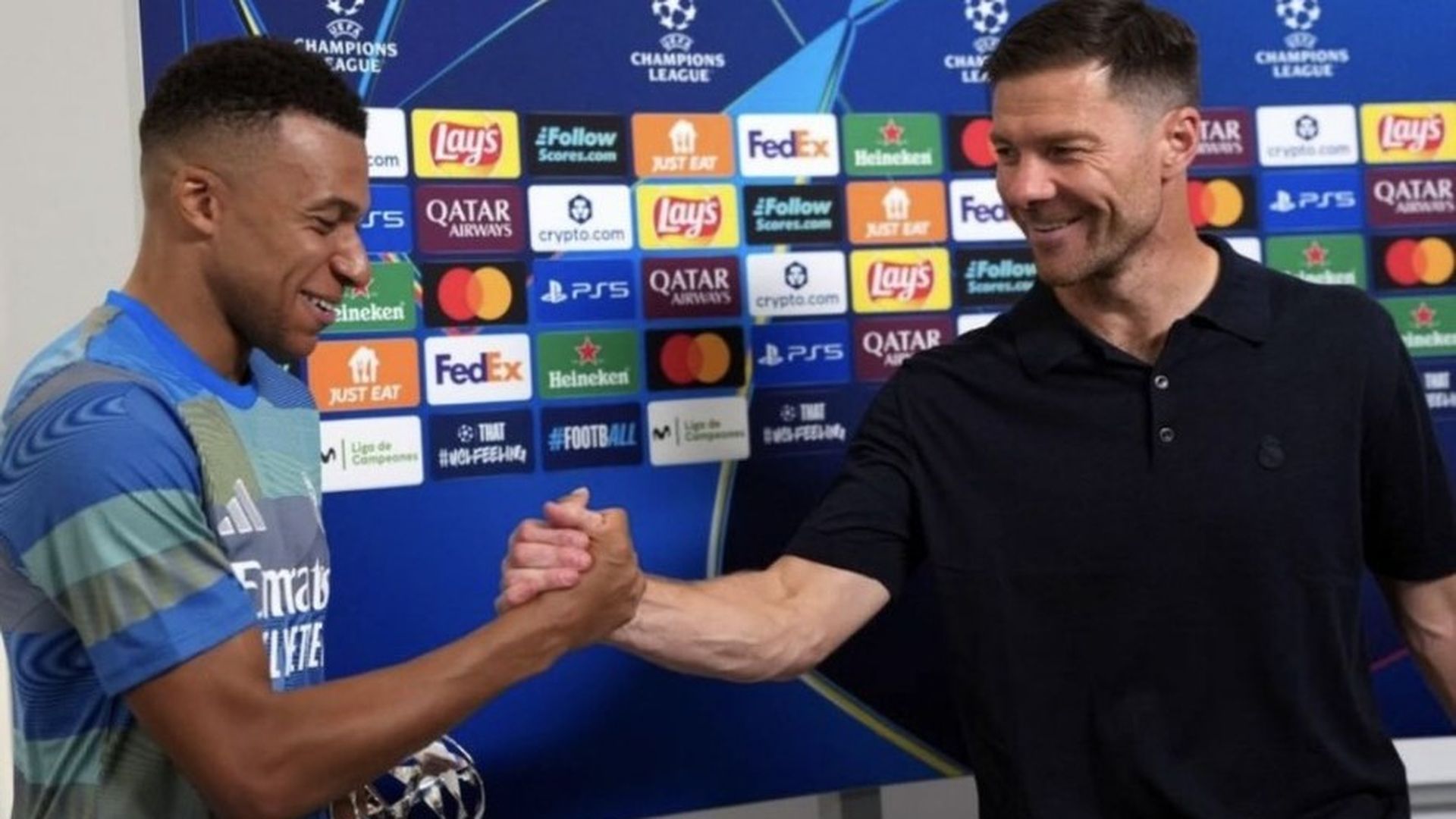 Mbappé se despide de Xabi