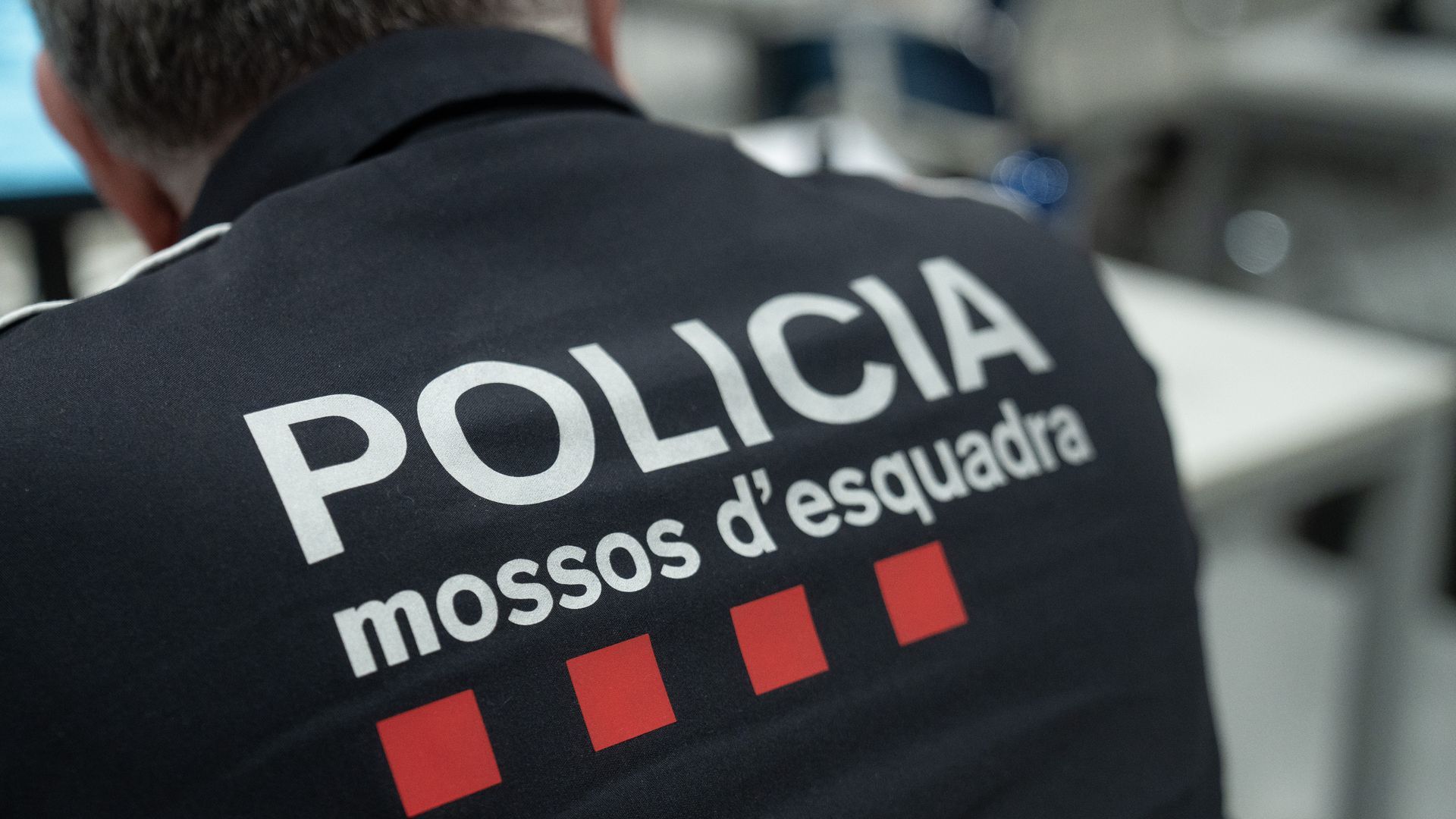 Un agente de los Mossos d'Esquadra