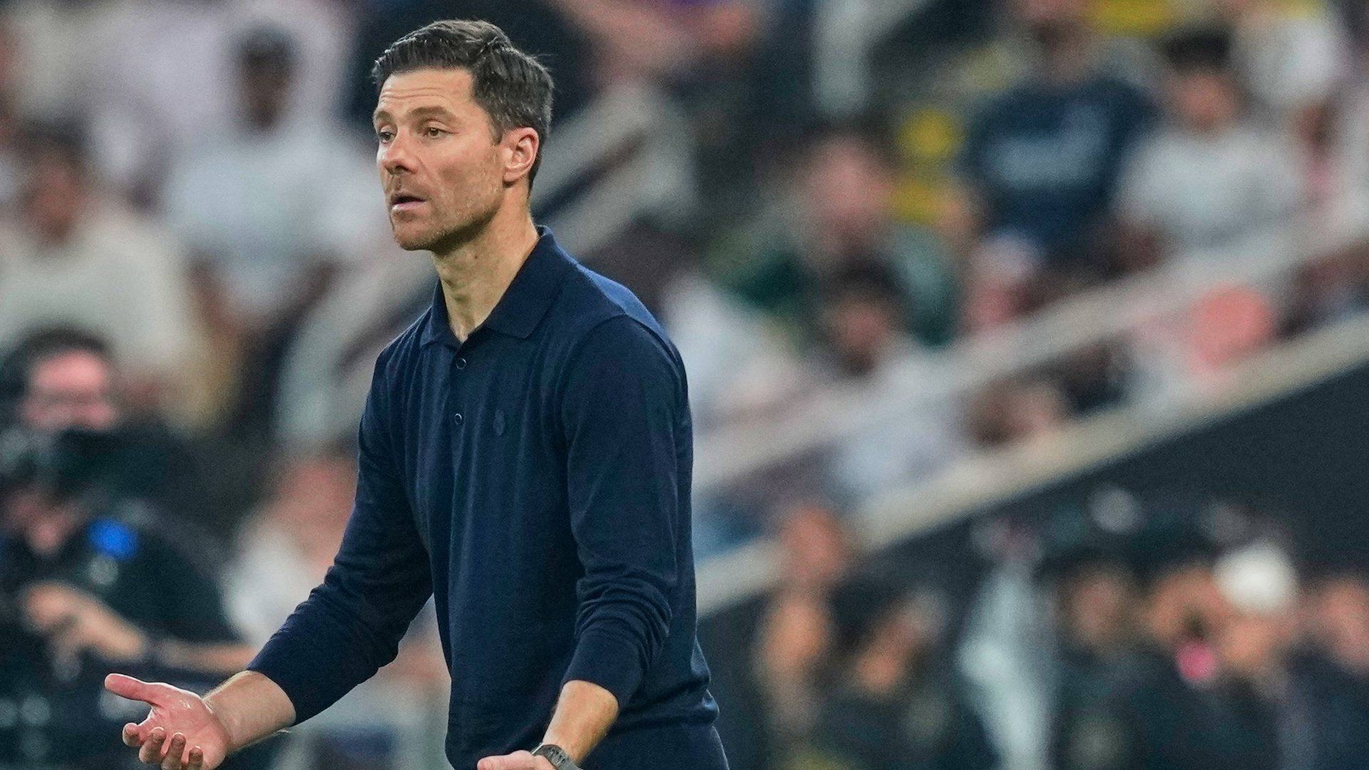 Xabi Alonso durante un partido del Real Madrid Xabi Alonso durante un partido del Real Madrid