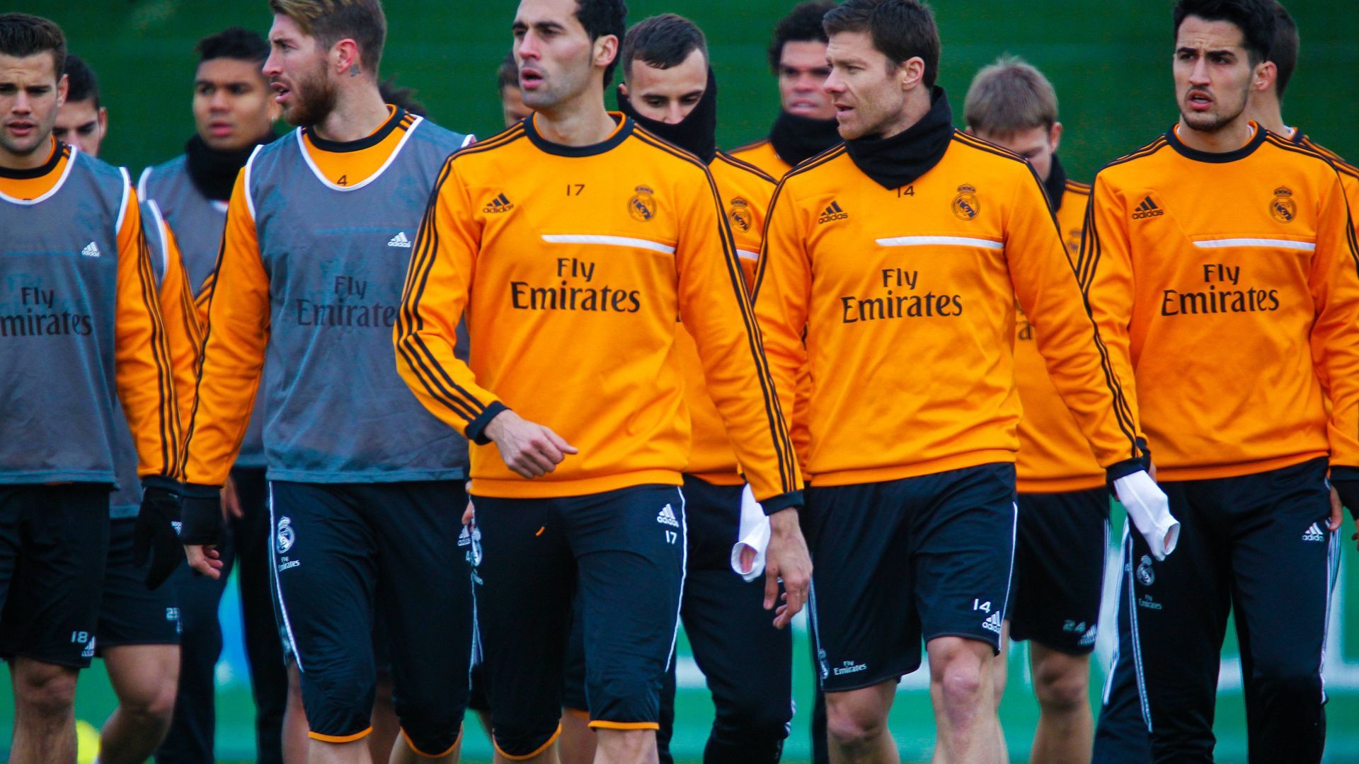 Xabi Alonso y Álvaro Arbeloa, en un partido del Real Madrid Xabi Alonso y Álvaro Arbeloa, en un partido del Real Madrid