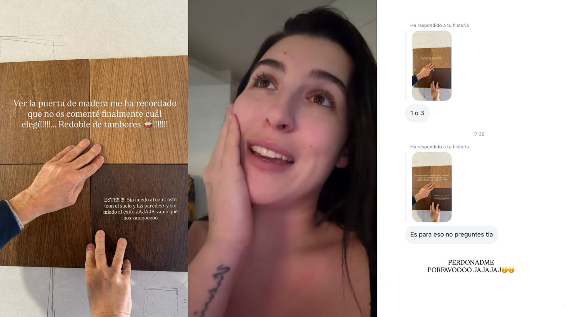 Alba Díaz se ha llevado la regañina de sus seguidores por un tema relacionado con las obras de su casa