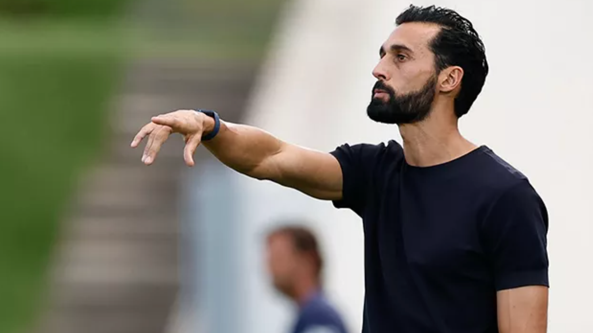 Álvaro Arbeloa con el Castilla