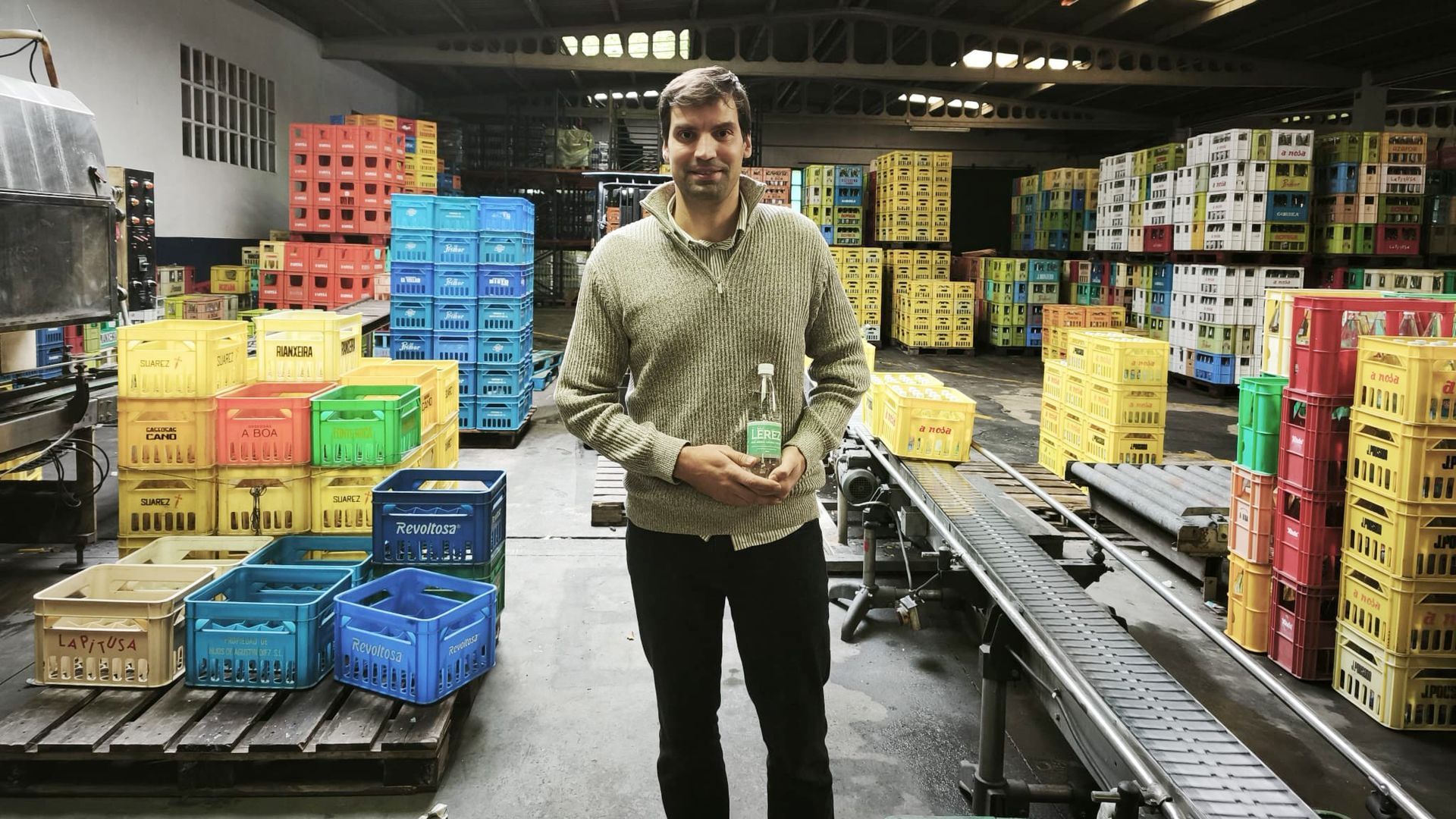 Carlos Fontán, el empresario que ha relanzado el agua del Lérez