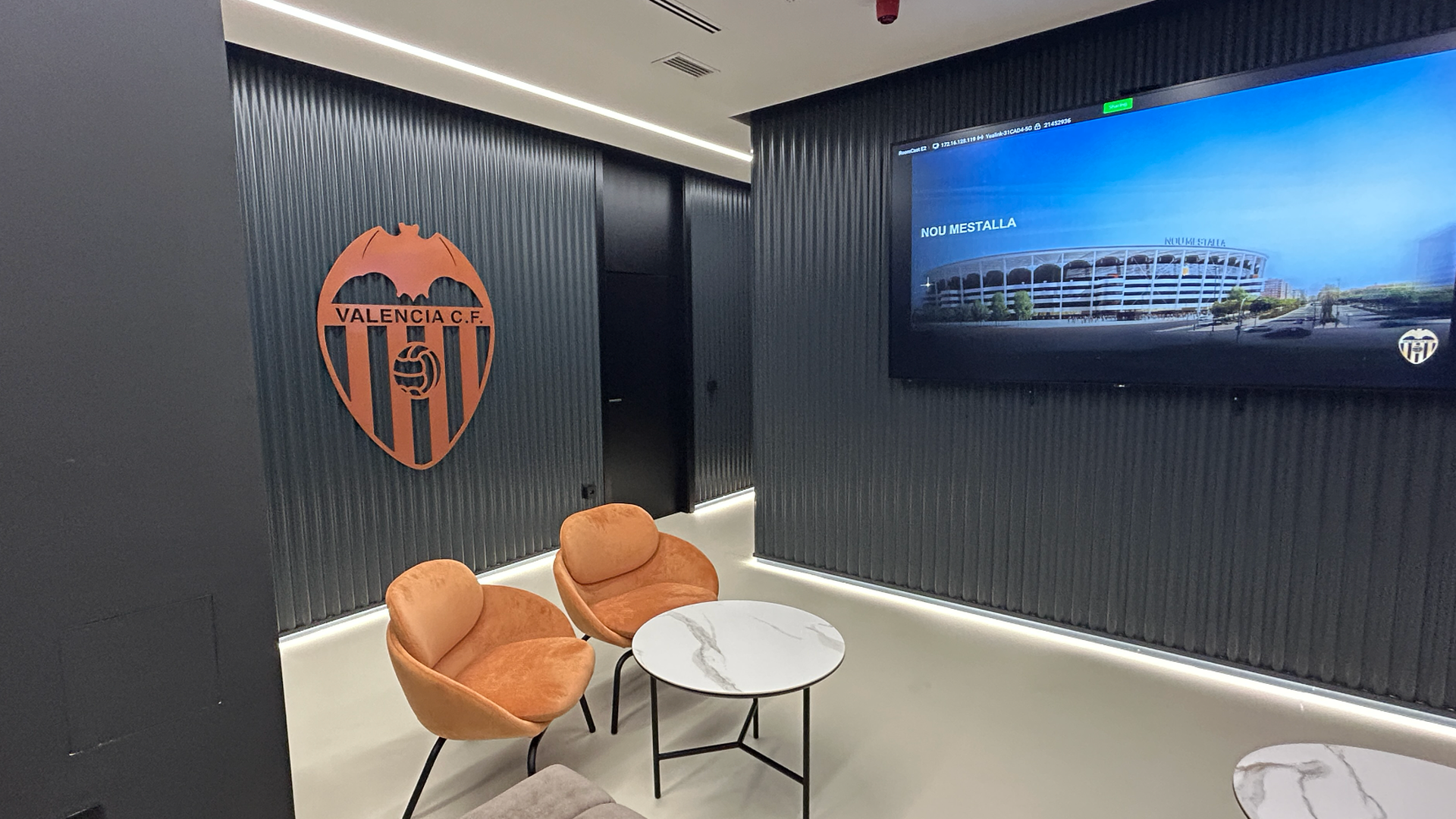 Detalles del Nou Mestalla Experience