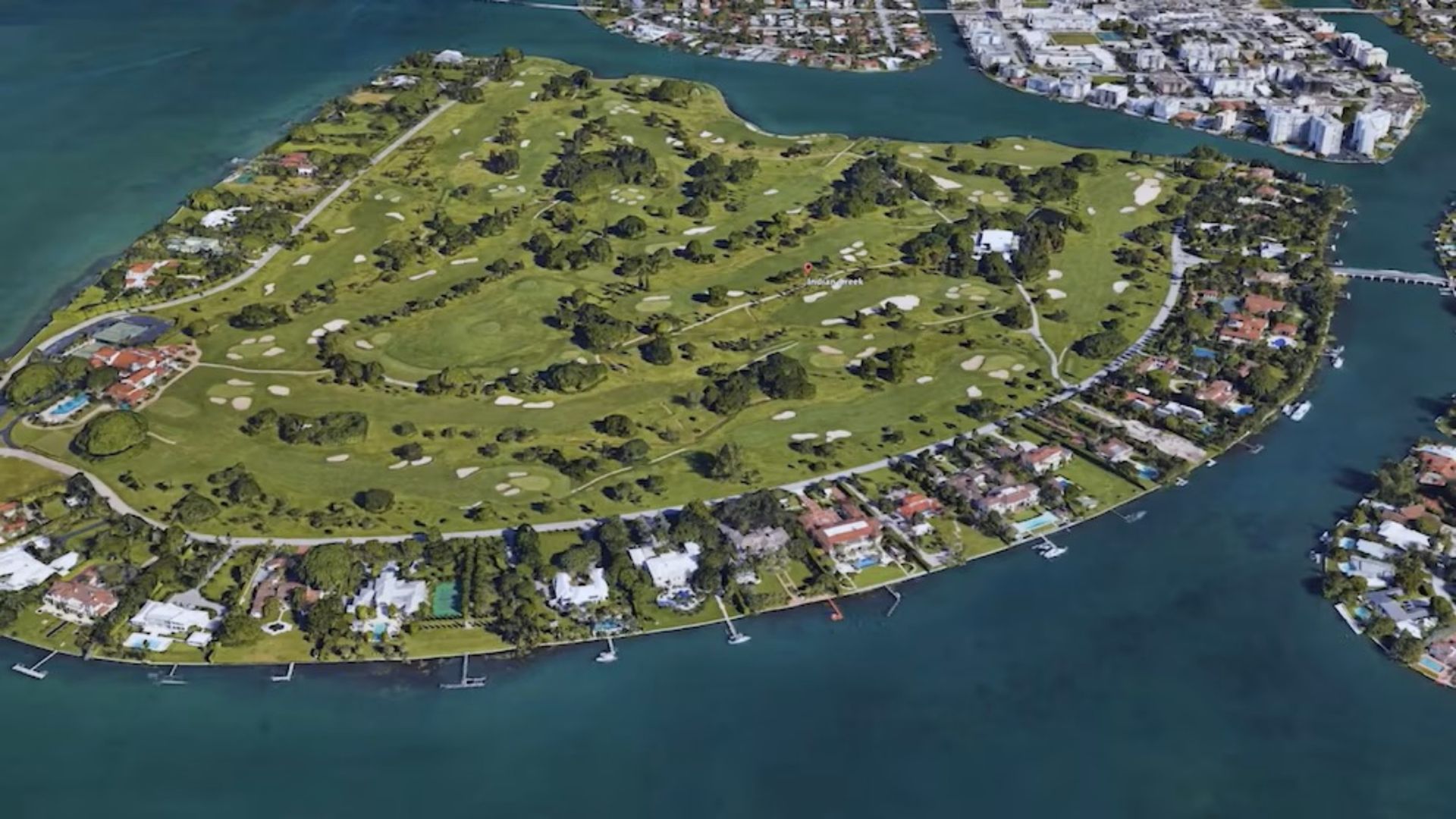 La millonaria isla 'Indian Creek'