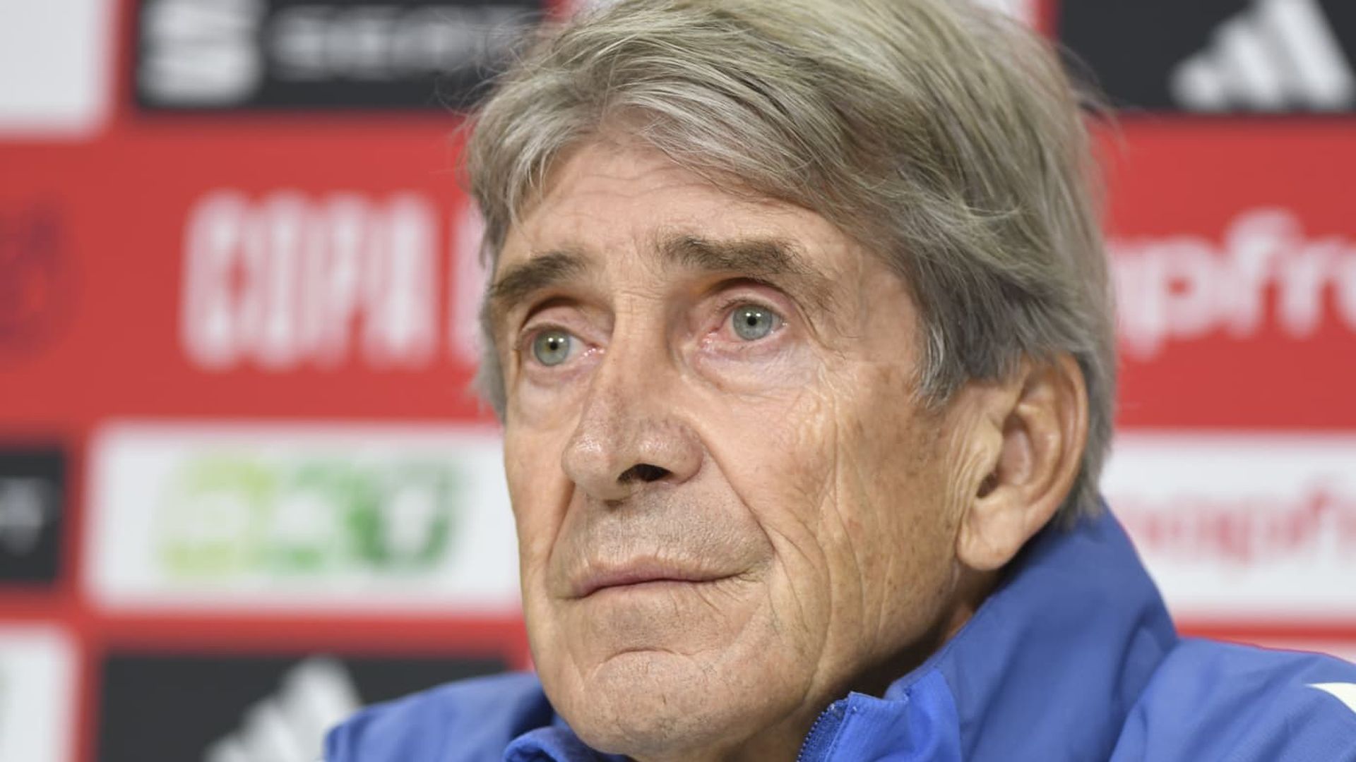 Manuel Pellegrini, en la rueda de prensa previa al Betis - Elche