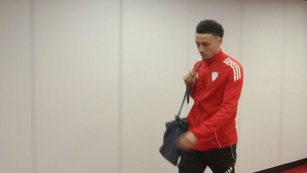 Rubén Vargas cojea levemente tras el Sevilla-Celta de Vigo