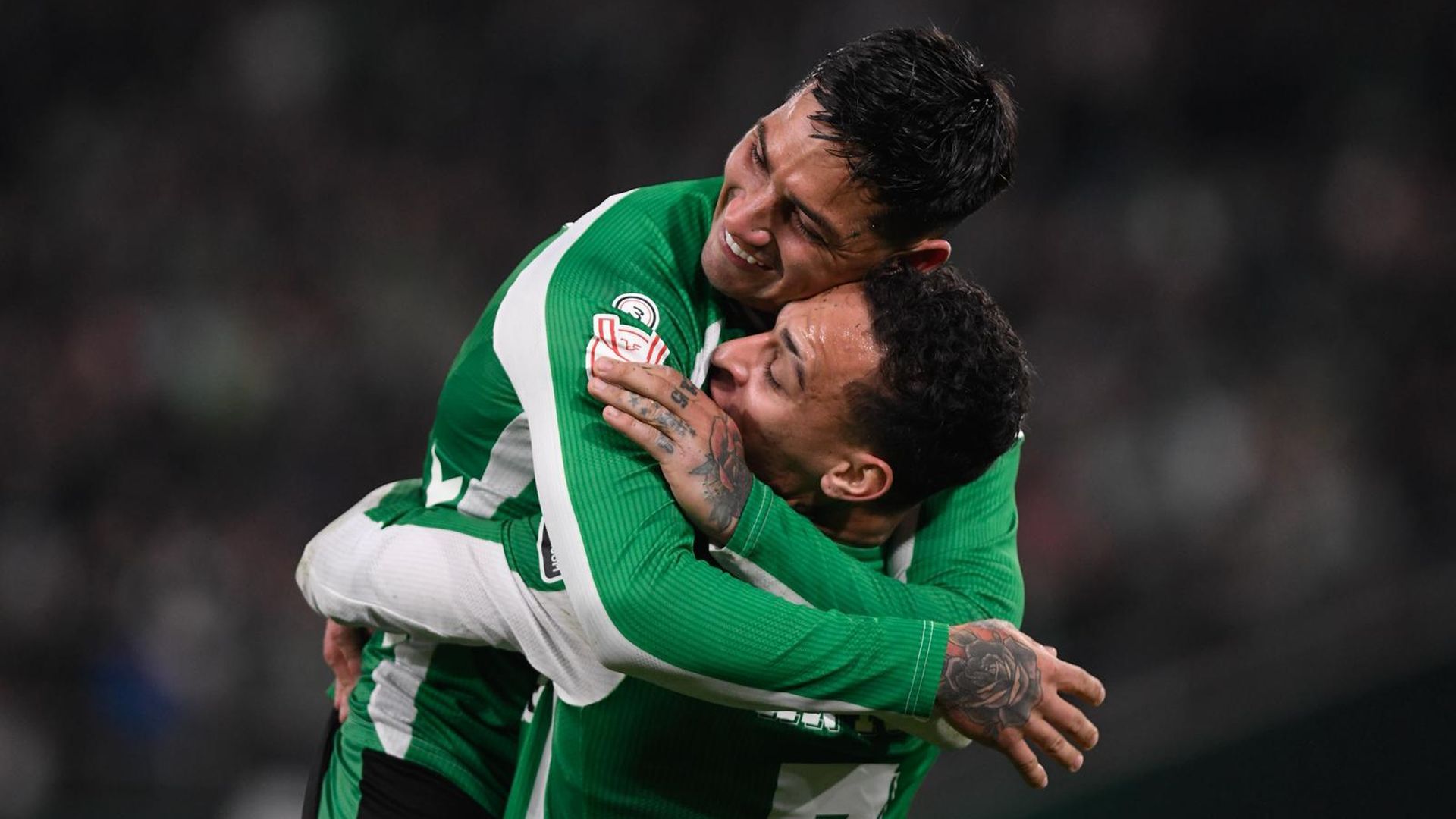 Chimy Ávila y Antony, en el Betis - Elche de Copa