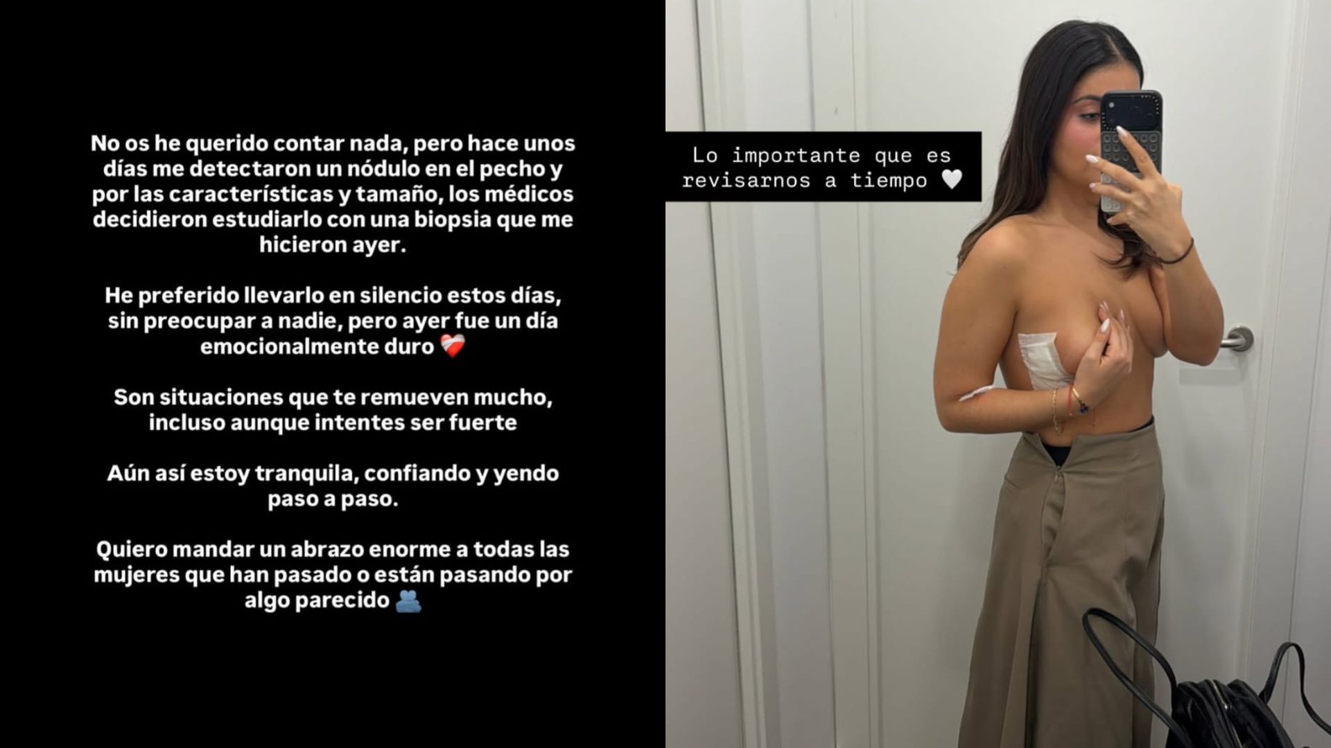 El mensaje de Natalia Osona en las redes sociales