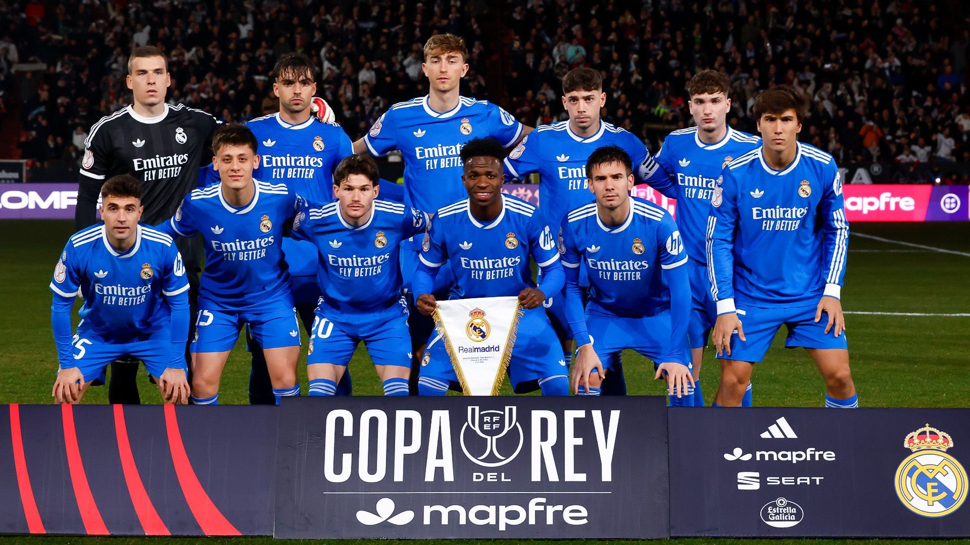 La alineación del Real Madrid en Albacete La alineación del Real Madrid en Albacete