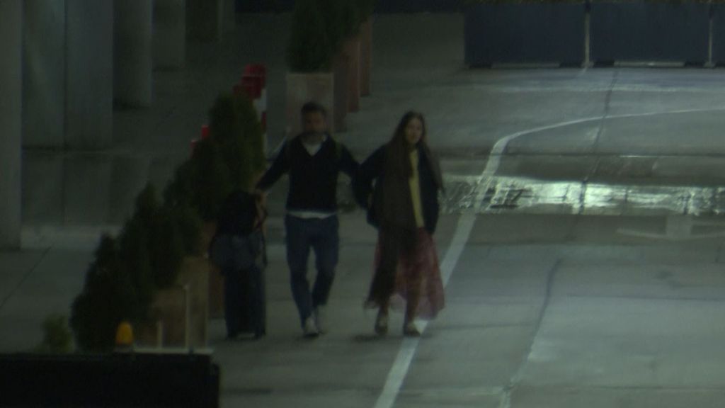 El vídeo de Sara Carbonero llegando a Madrid tras recibir el alta