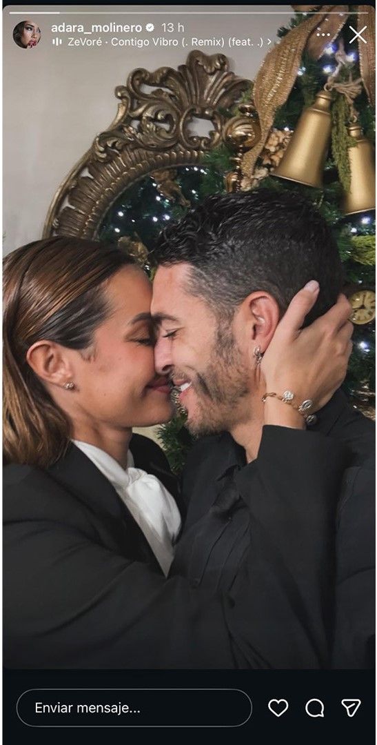 Adara Molinero y Vicente Romero