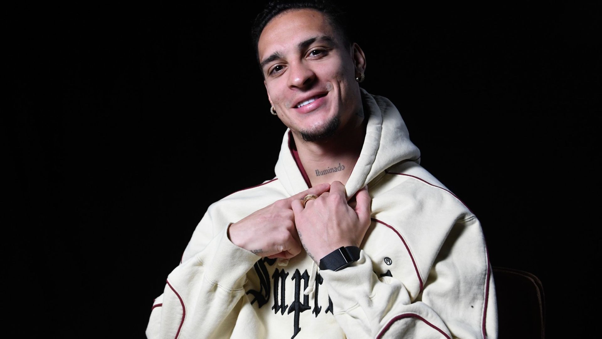 Antony, 'iluminado por Andalucía desde que llegara hace un año al Real Betis.