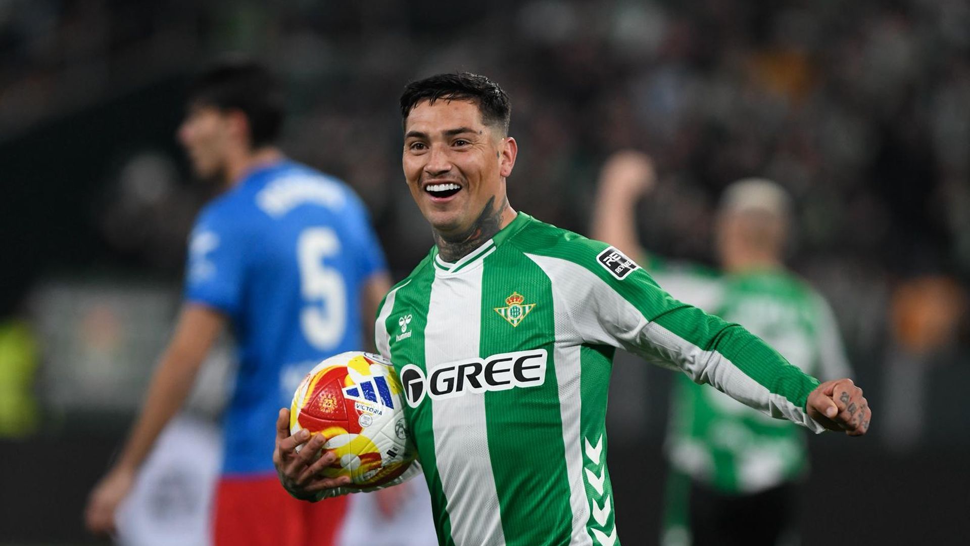 Chimy Ávila celebra su gol al Elche Chimy Ávila celebra su gol al Elche