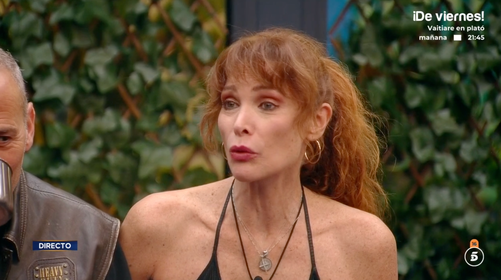 Cristina debatiendo con Belén