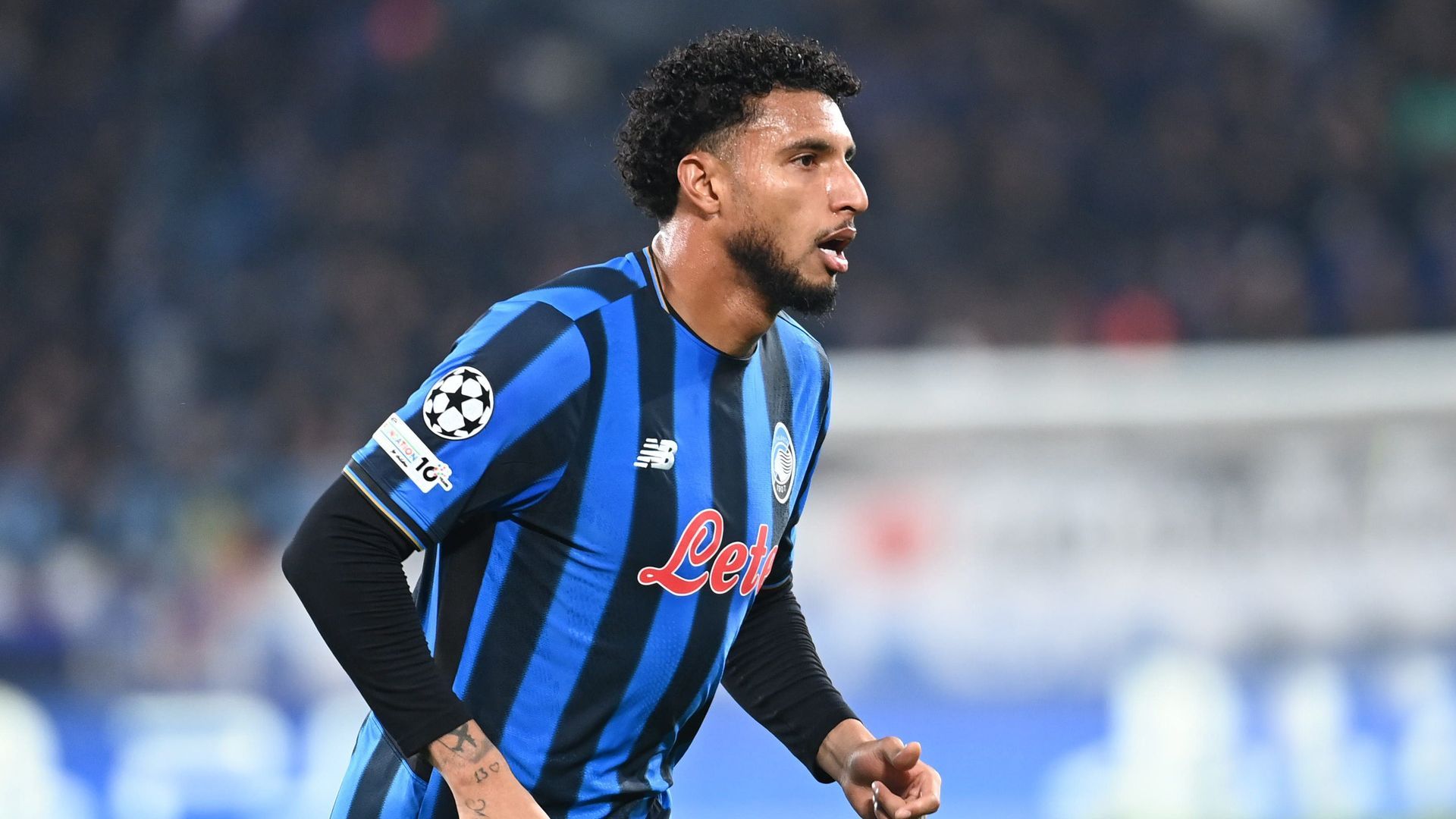 Ederson durante un partido de la Atalanta