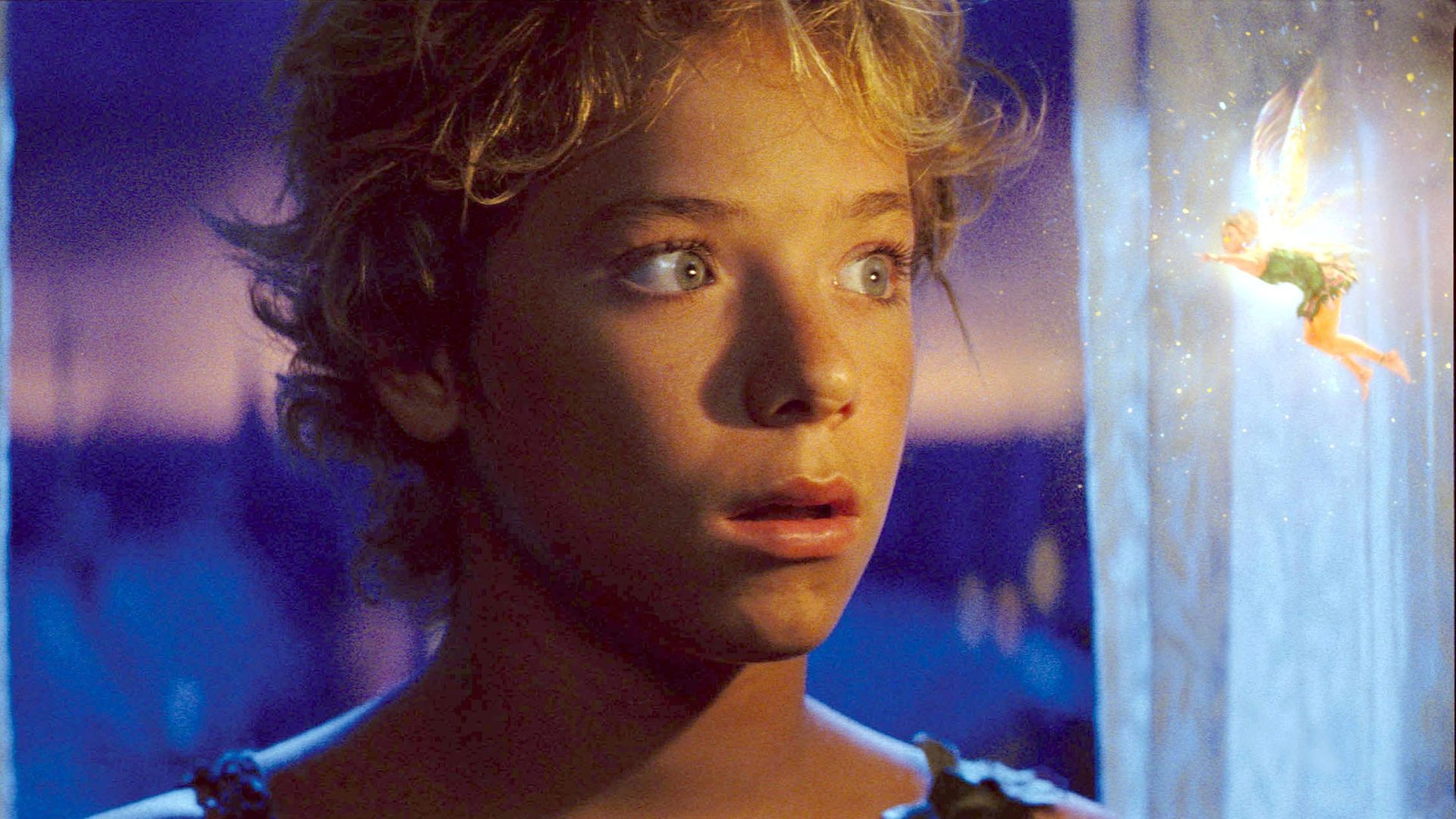 El actor Jeremy Sumpter interpretando a Peter Pan