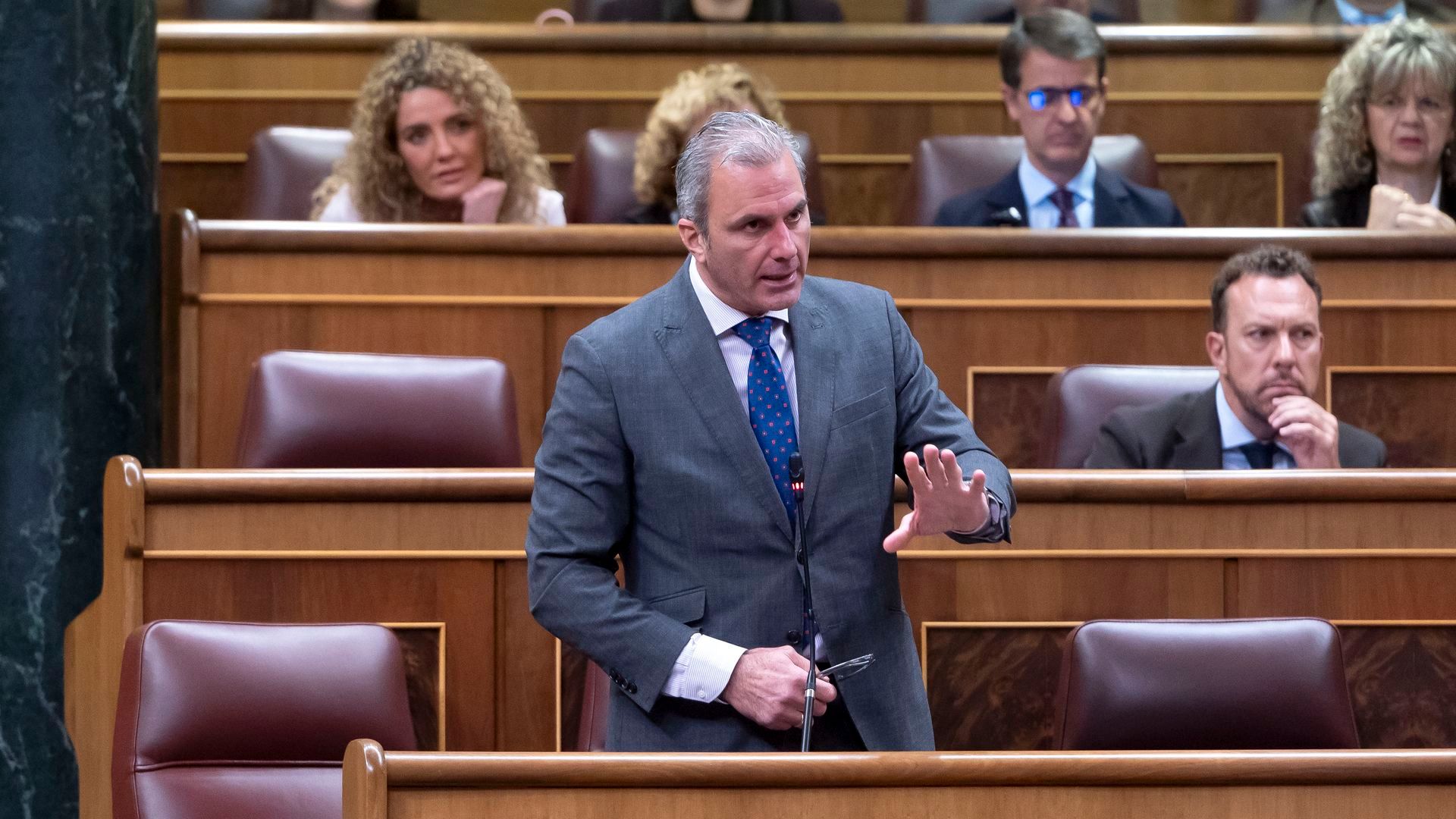 El diputado de Vox, Javier Ortega Smith
