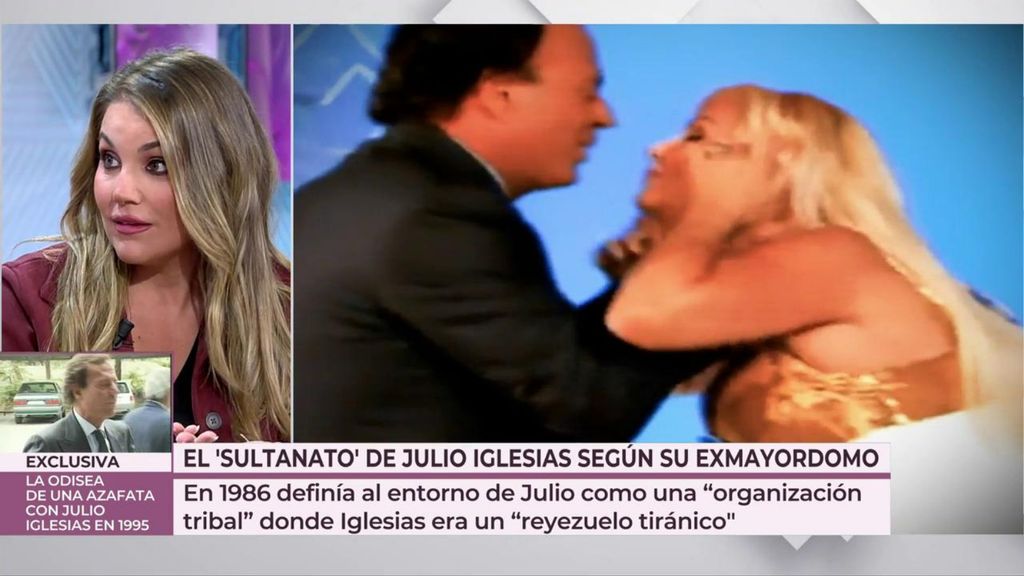 Giovanna González desvela la petición de Julio Iglesias a su entorno
