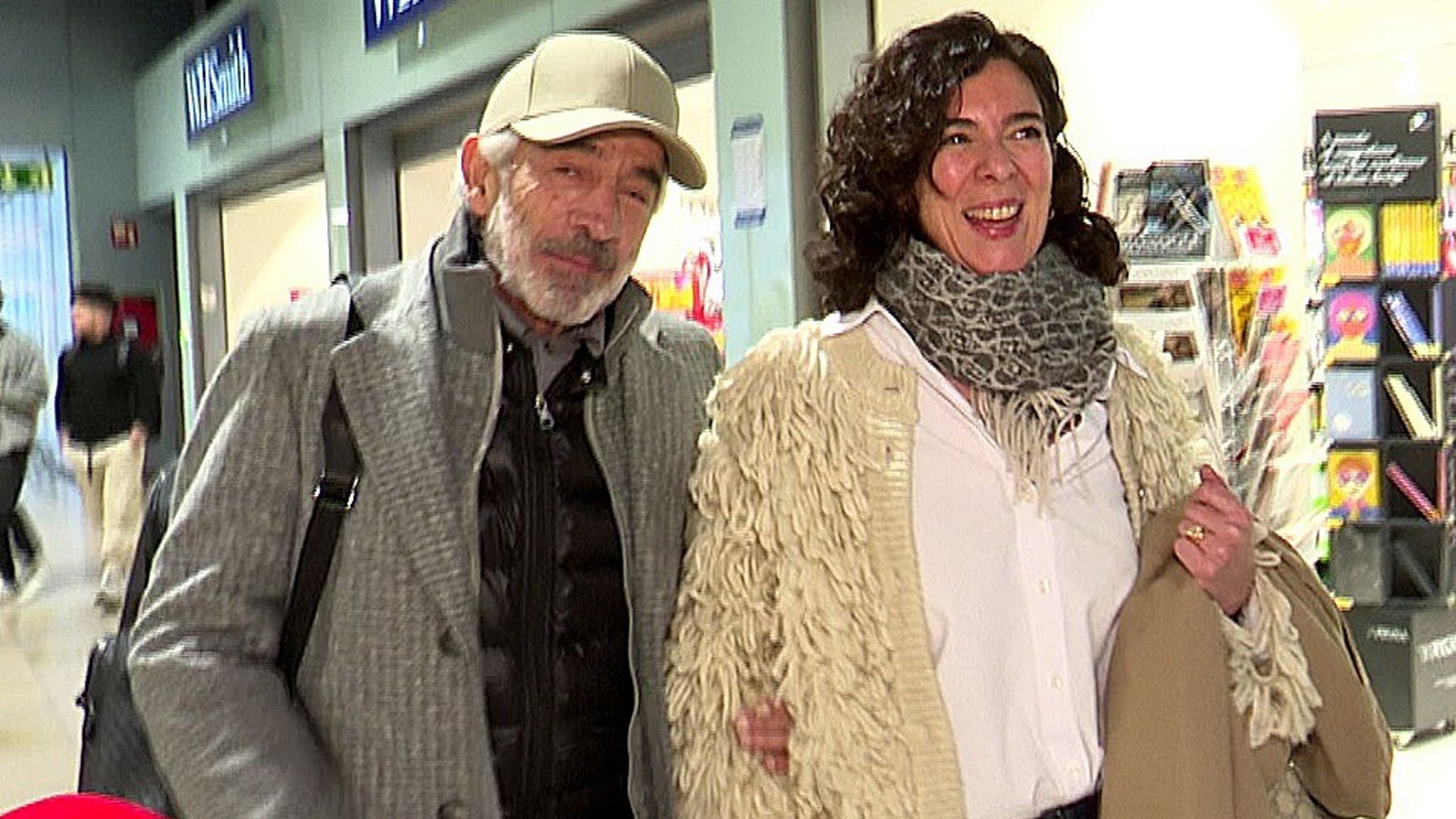 Imanol Arias y su mujer, Nélida Grajales