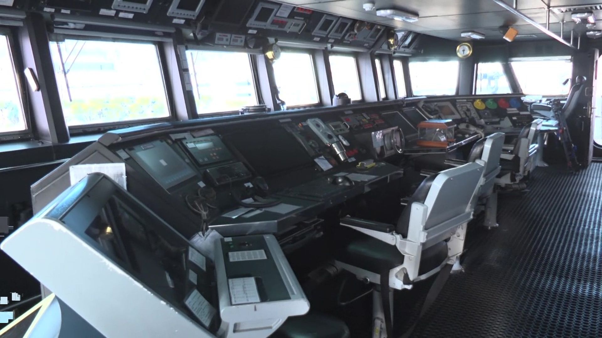 Interior fragata Almirante Juan de Borbón