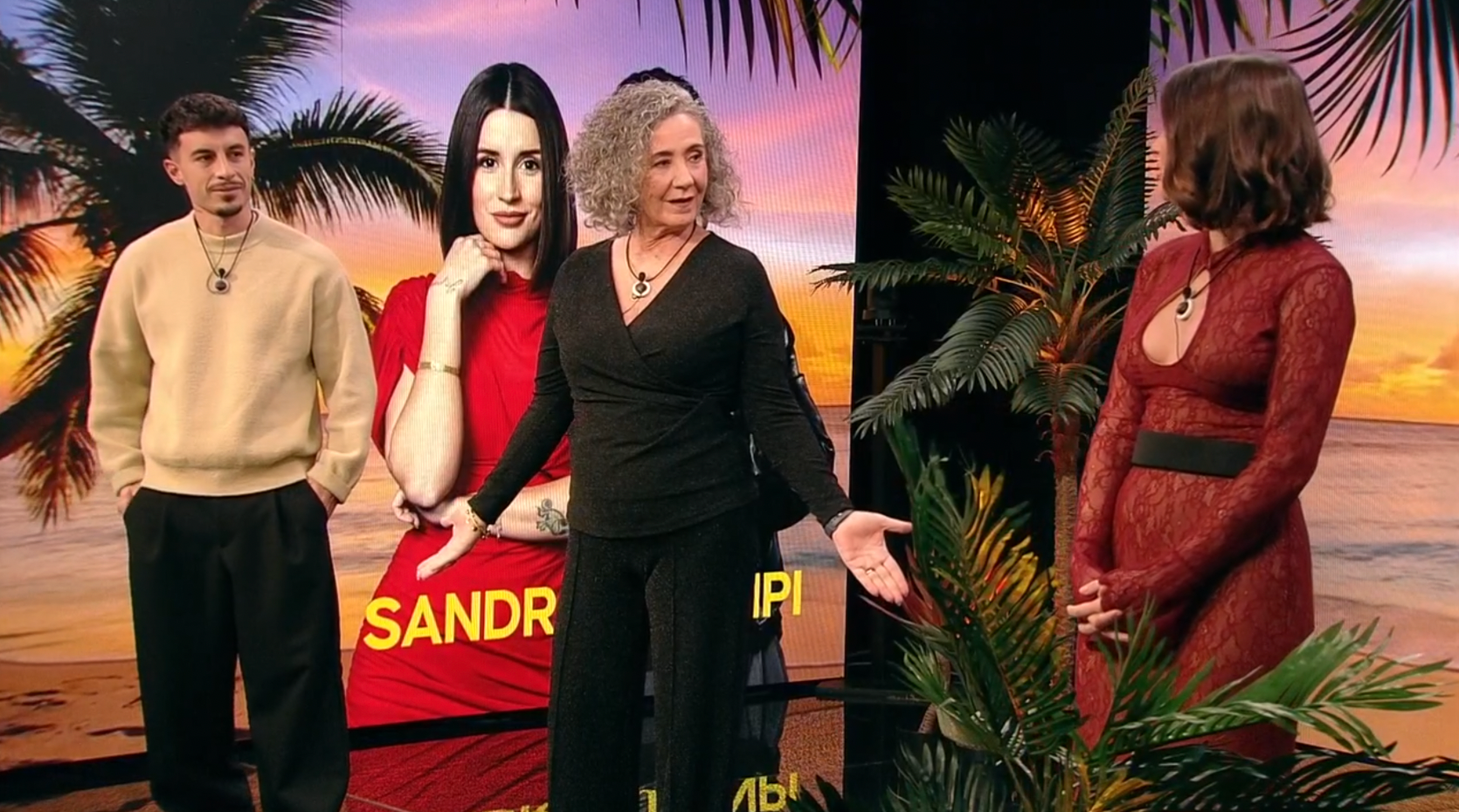 Juanpi, Sandra y su ex suegra