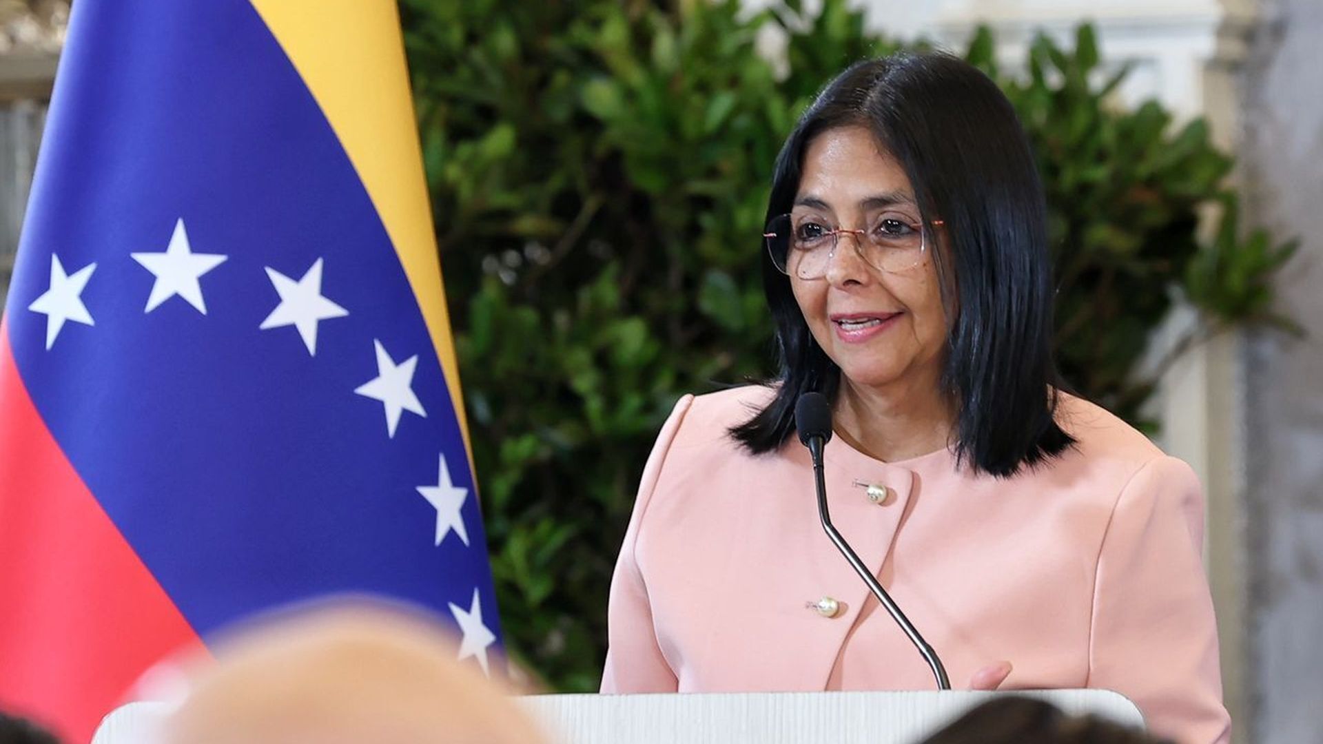 La presidenta de Venezuela, Delcy Rodríguez