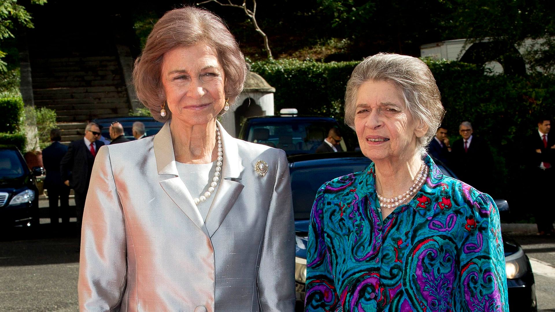 La reina Sofíaa e Irene de Grecia