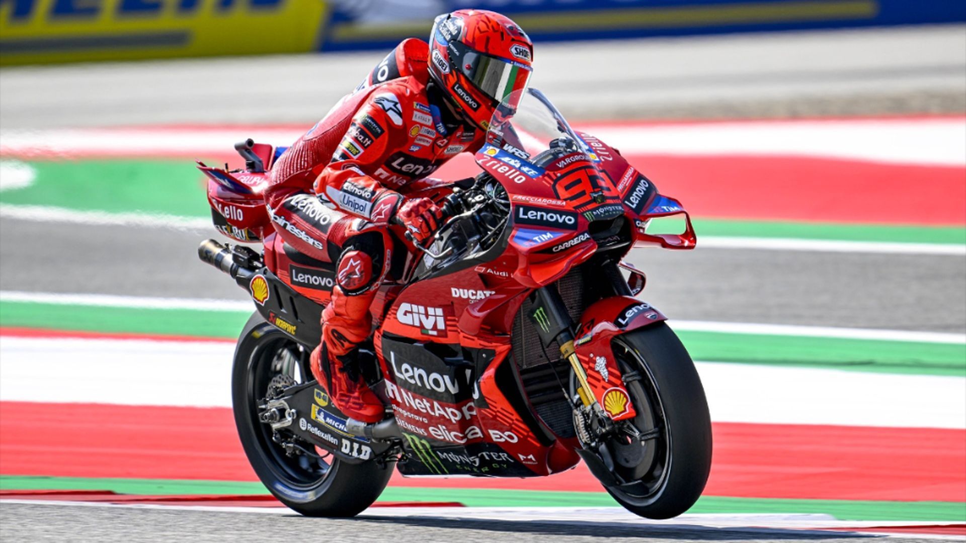 Marc Márquez, durante la temporada 2025 con Ducati