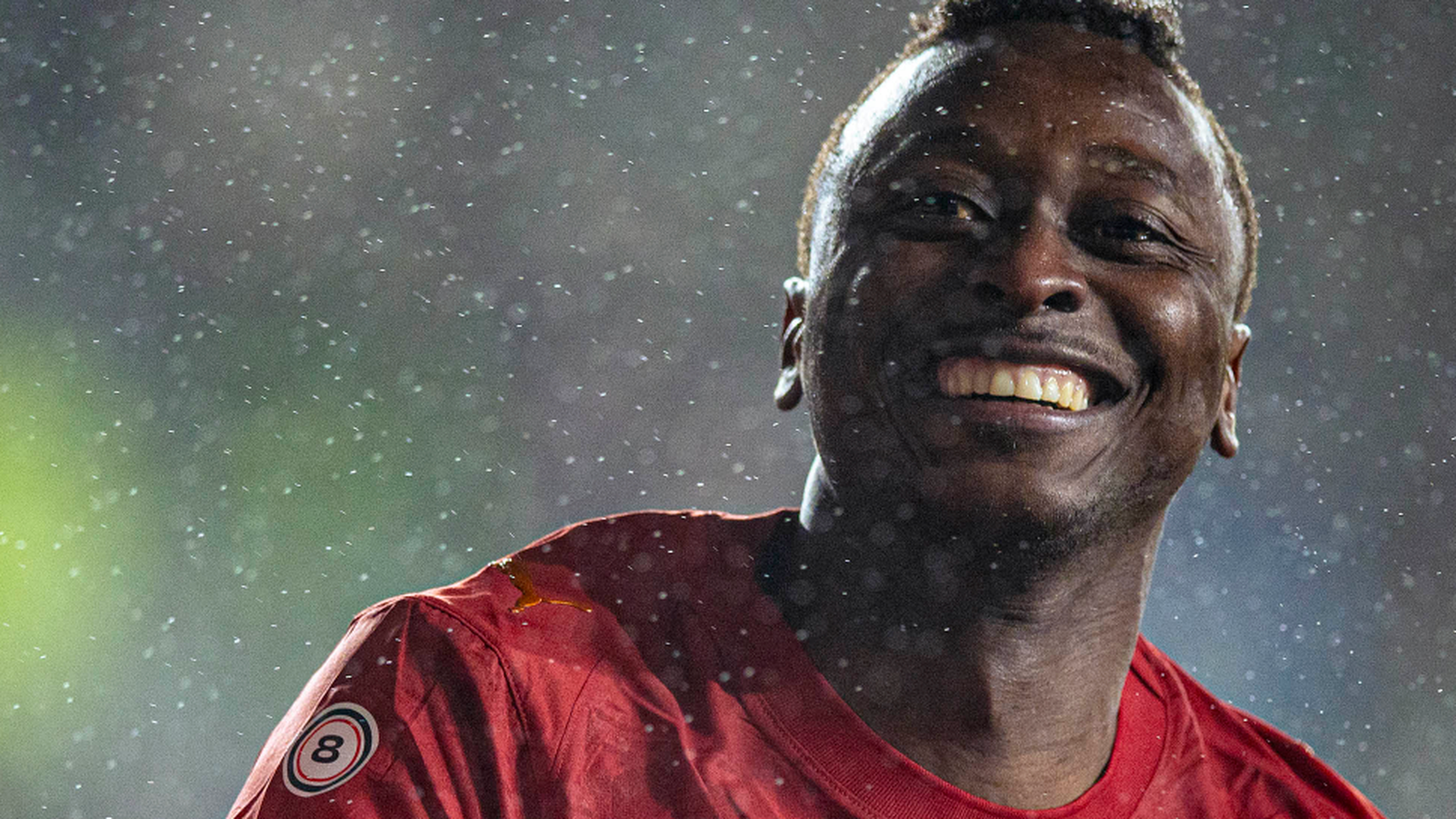 Sadiq celebra su gol en Burgos