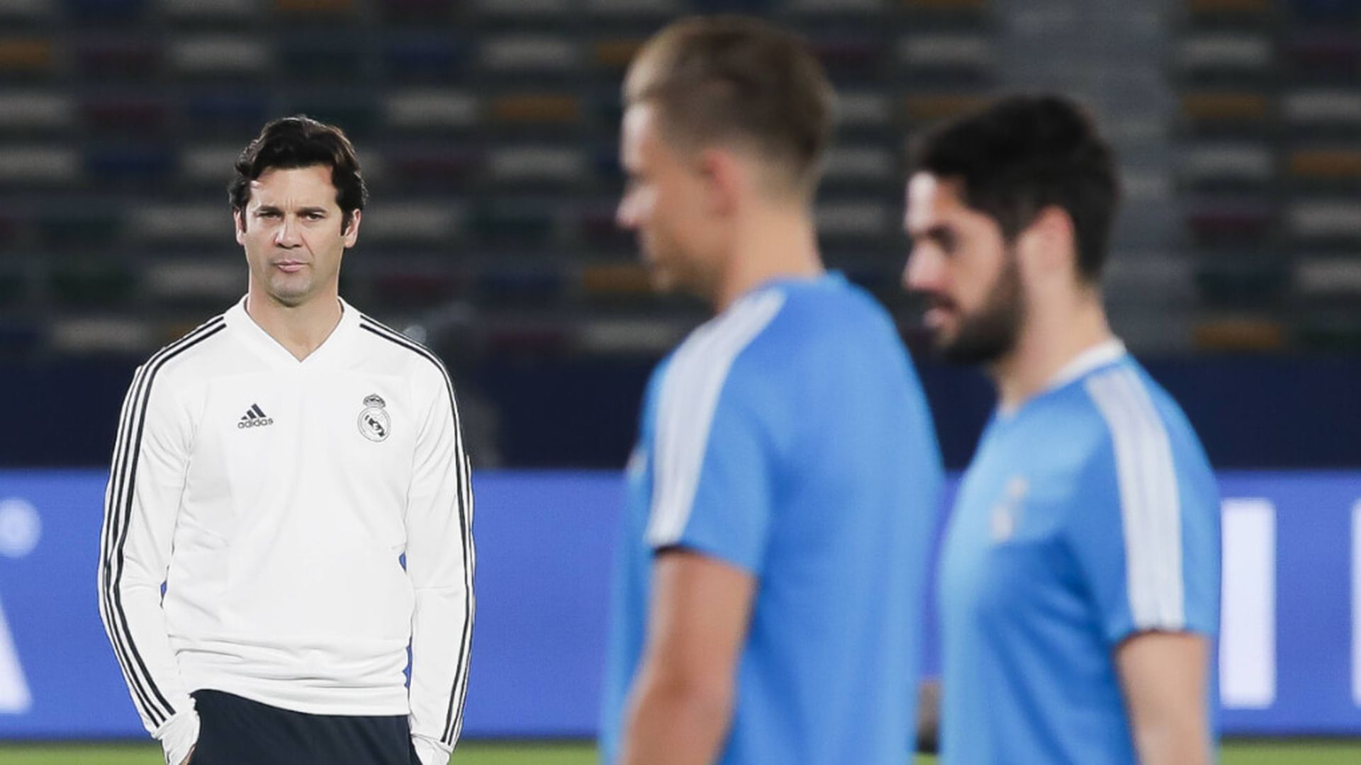 Santiago Solari en su etapa en el Real Madrid