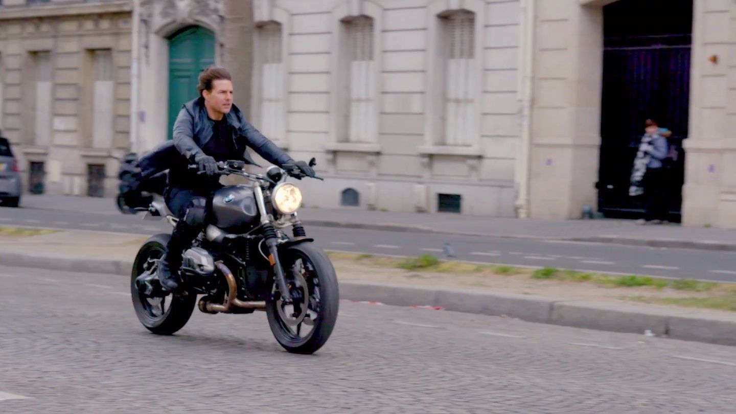 Tom Cruise en una escena de la saga Missión Imposible