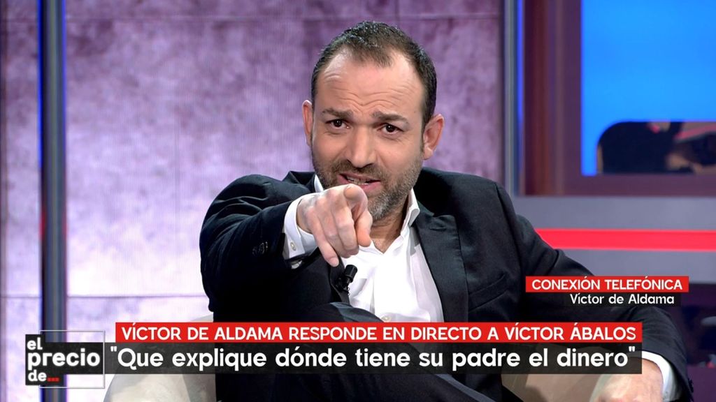 Víctor Ábalos y Aldama protagonizan en 'El precio de...' un intenso enfrentamiento: "Le di cuatro millones de euros a tu padre"
