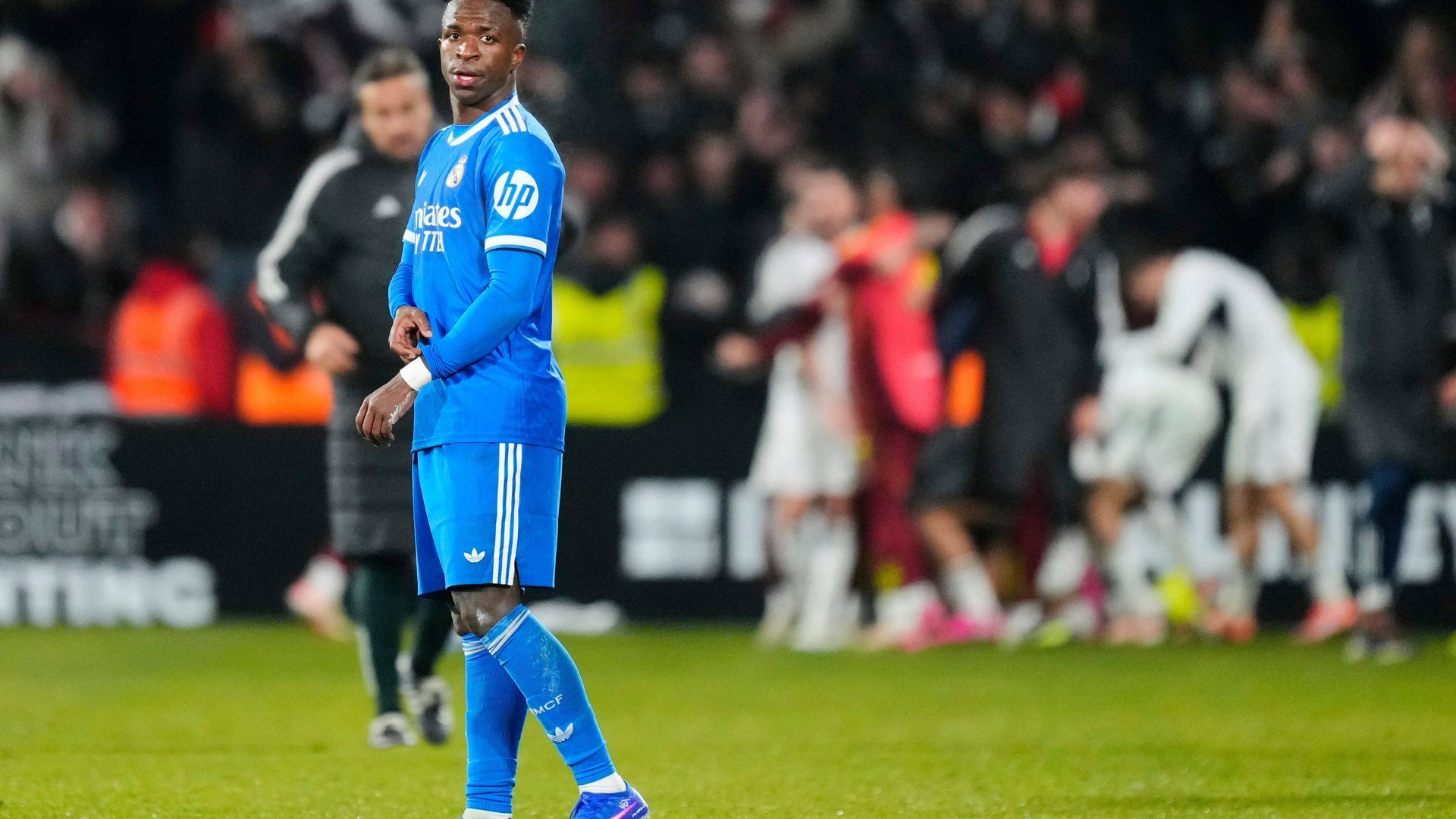 Vinicius Jr durante el partido contra el Albacete