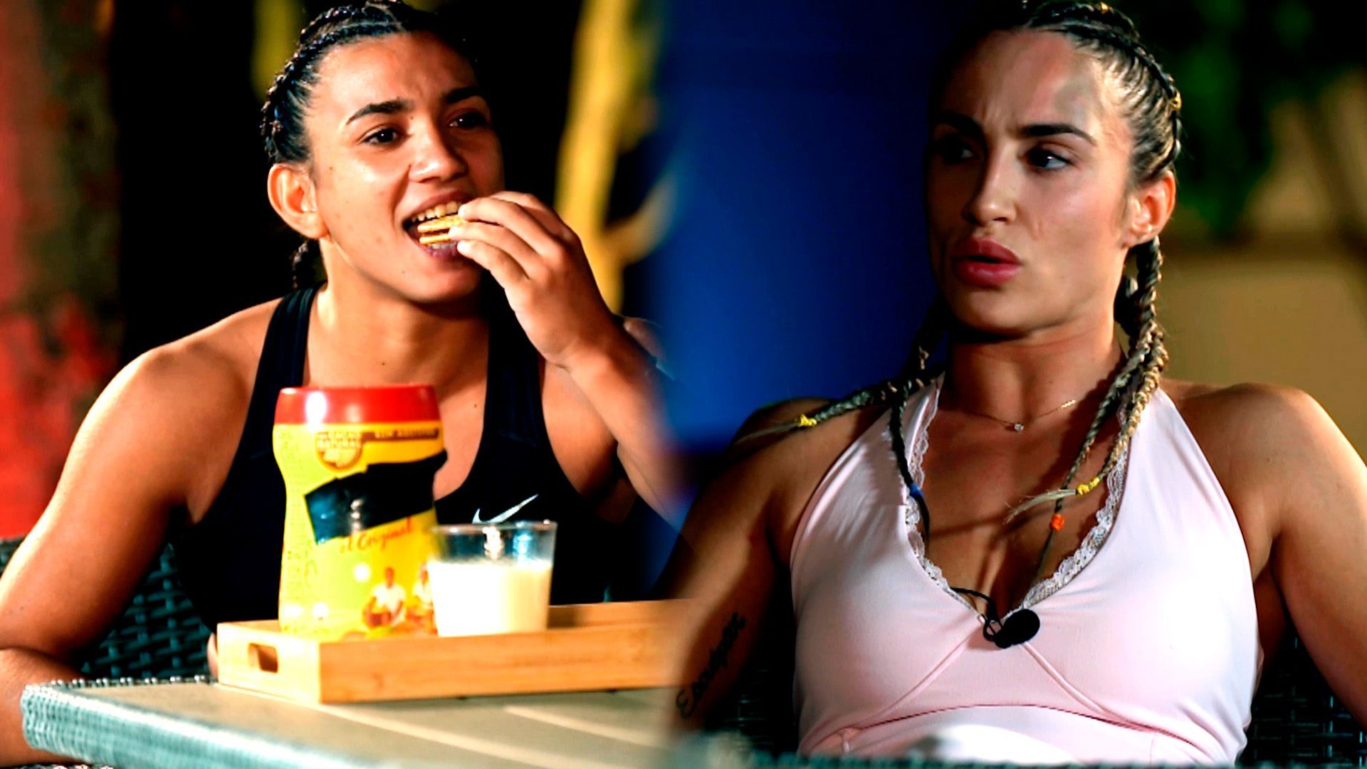 Las provocaciones de Carolan y Miriam en su tenso careo