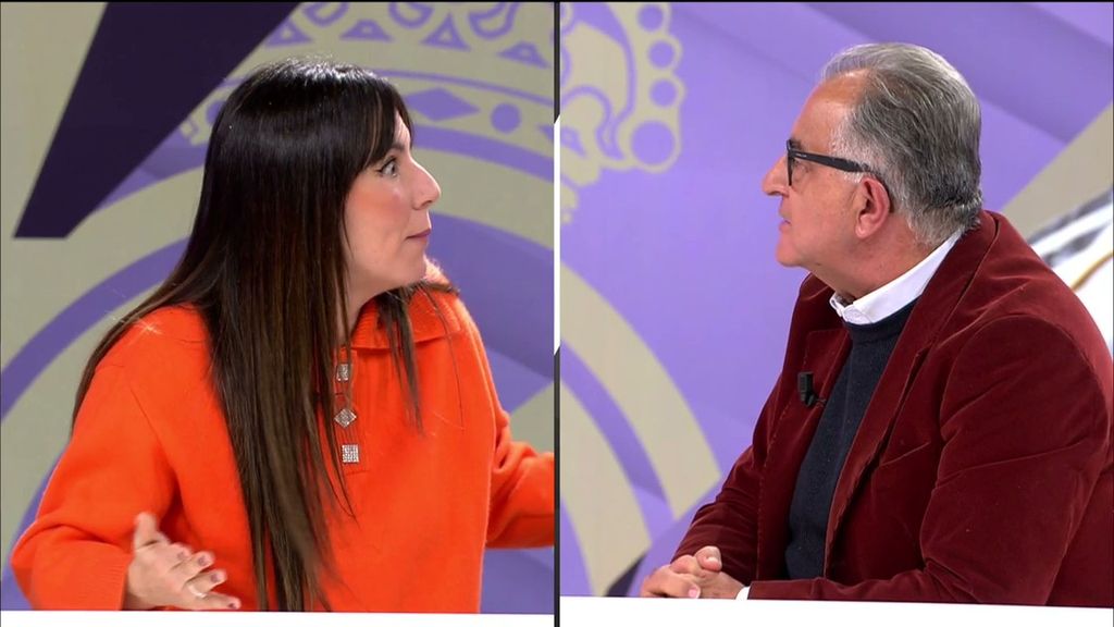 El enganchón de Roberto Gómez con Irene Junquera por el cántico que prepara el Bernabéu para Xabi Alonso